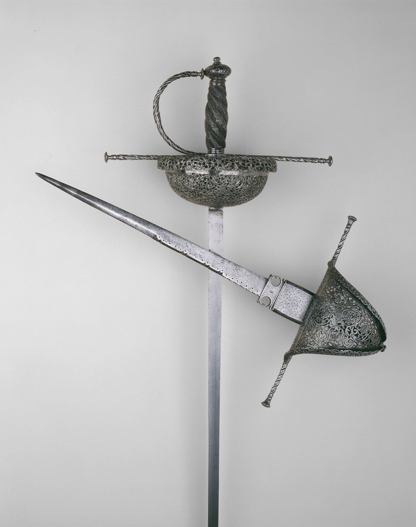 Cup-Hilted Rapier -  South Italian or Spanish,  Poster Print Wall Art