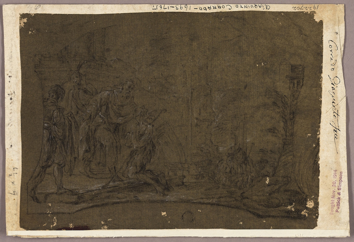 Diana and Nymphs -  Attributed to Alessandro Magnasco (Italian, 1667-1749),  Poster Print Wall Art