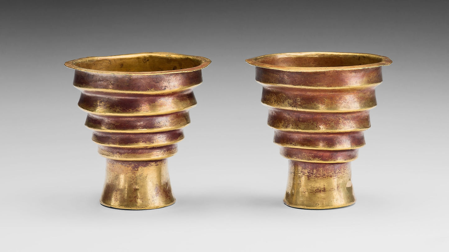 Pair of Beakers -  Inca,  Poster Print Wall Art