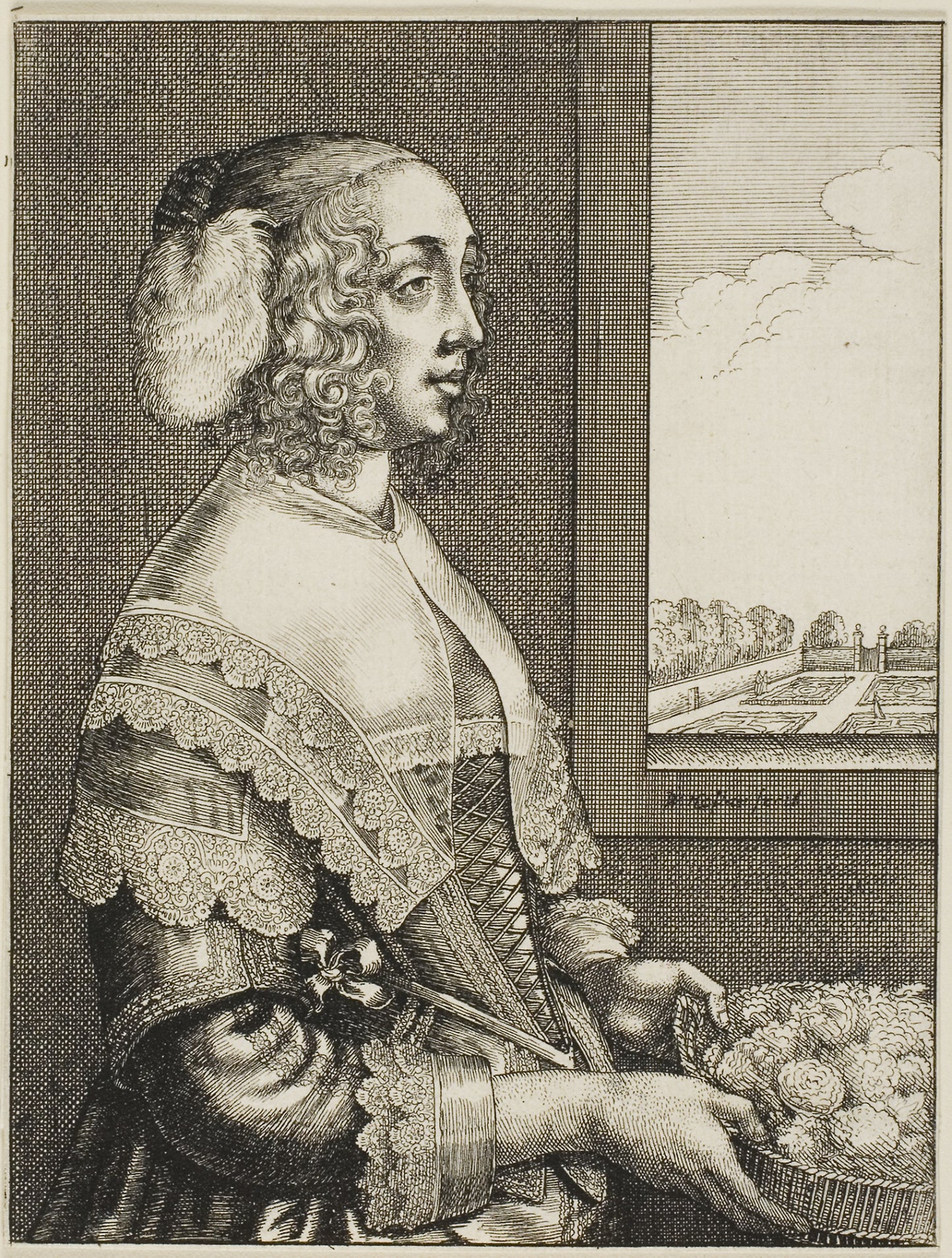 Spring -  Wenceslaus Hollar,  Poster Print Wall Art