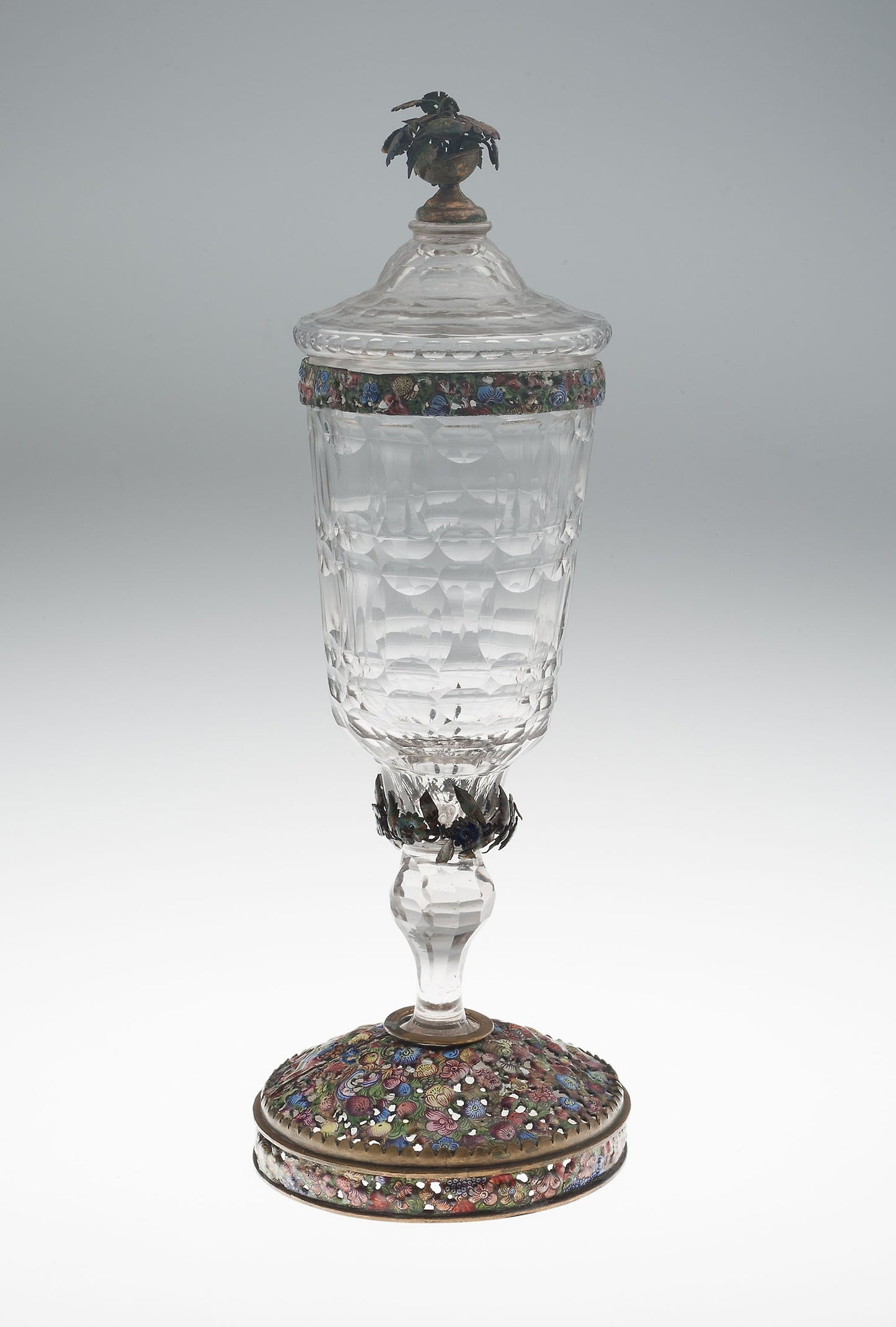 Covered Goblet -  Bohemia, Czech Republic,  Poster Print Wall Art