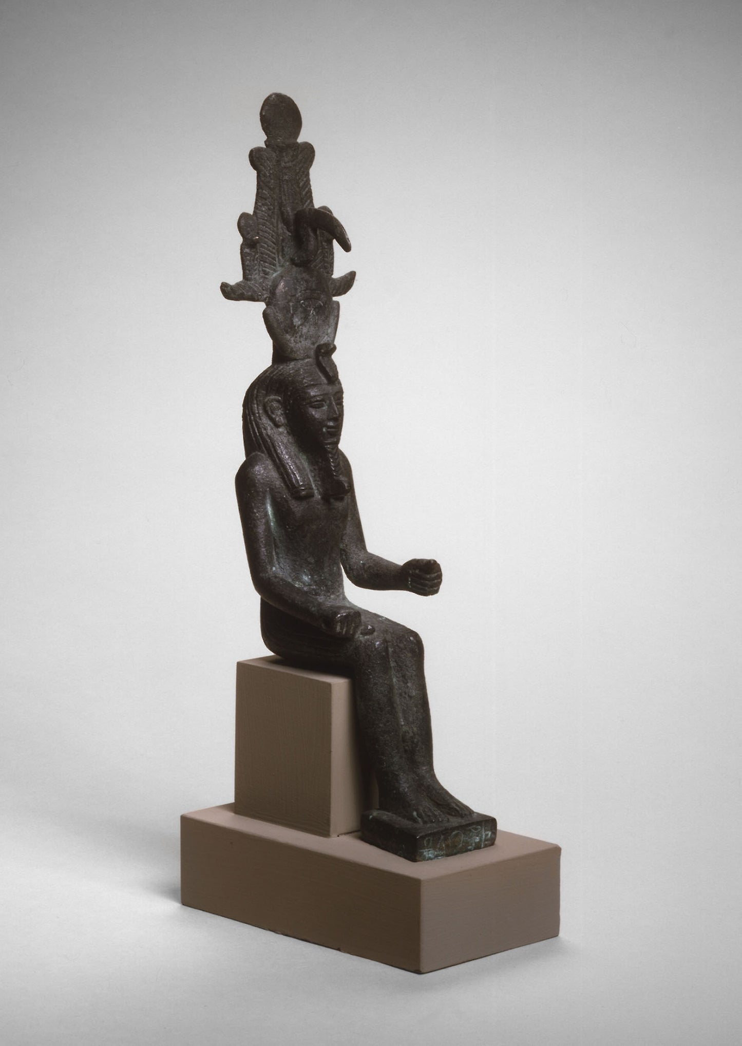 Statuette of Osiris-Iah -  Egyptian,  Poster Print Wall Art
