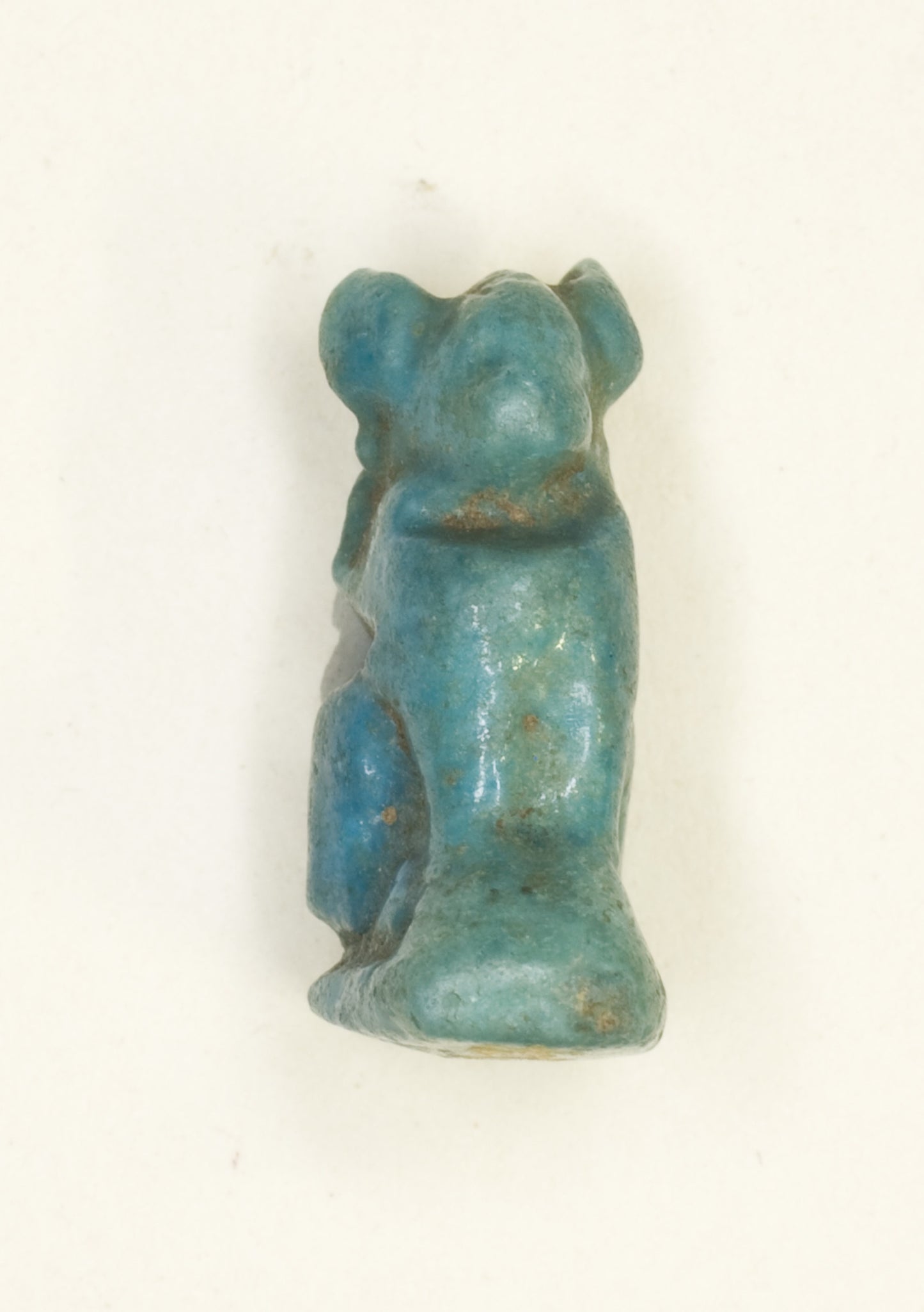 Amulet of a Seated Cat (the Goddess Bastet) -  Egyptian,  Poster Print Wall Art
