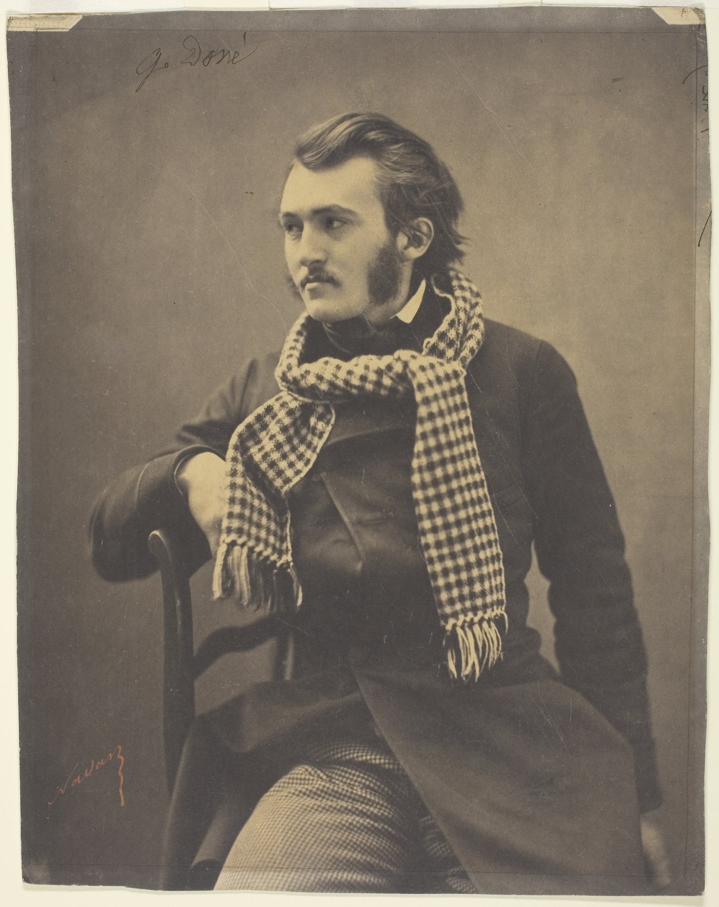 Gustave Doré -  Nadar (Gaspard Félix Tournachon),  Poster Print Wall Art