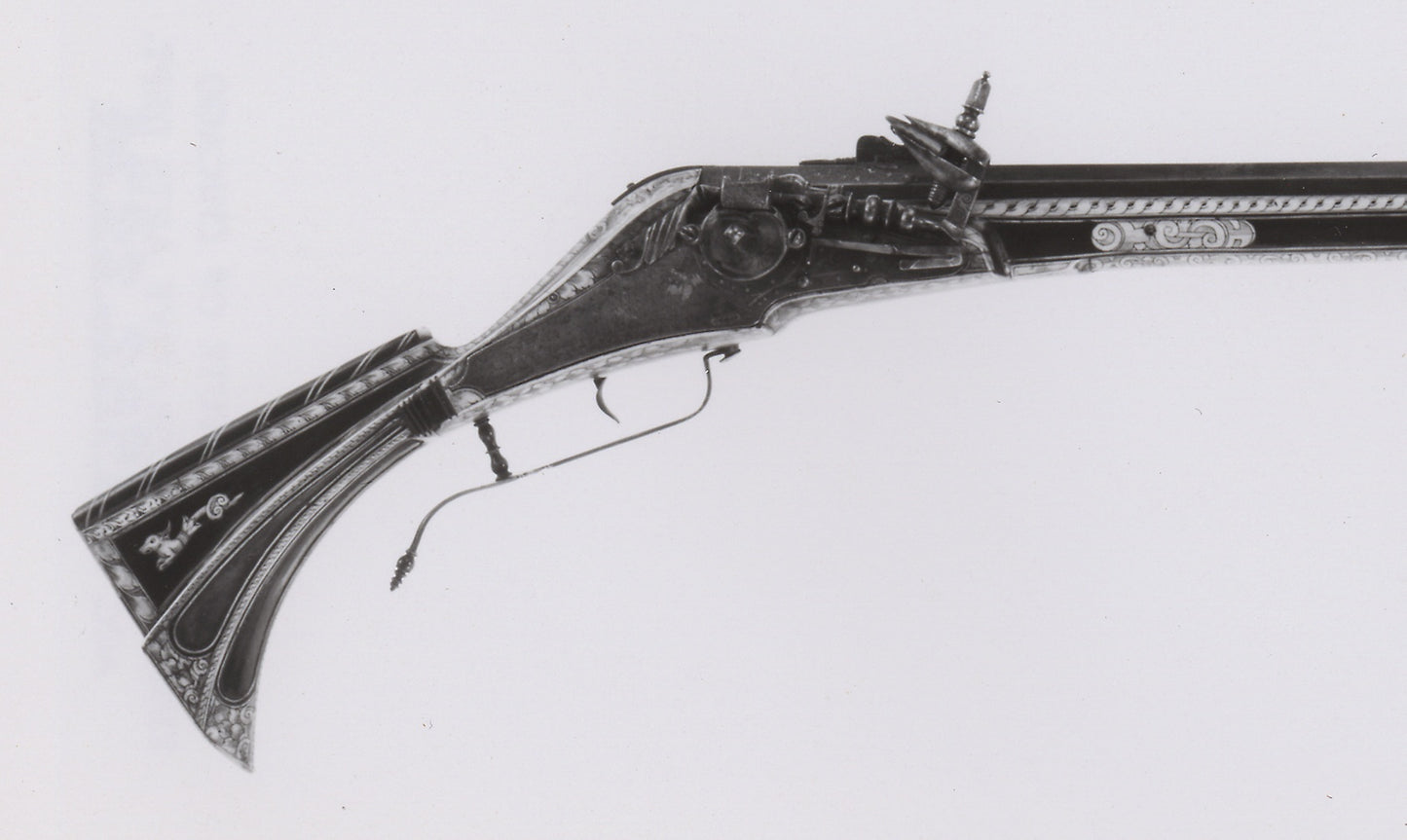Wheellock Gun -  Barrel smith -  Berhard Albrecht,  Poster Print Wall Art