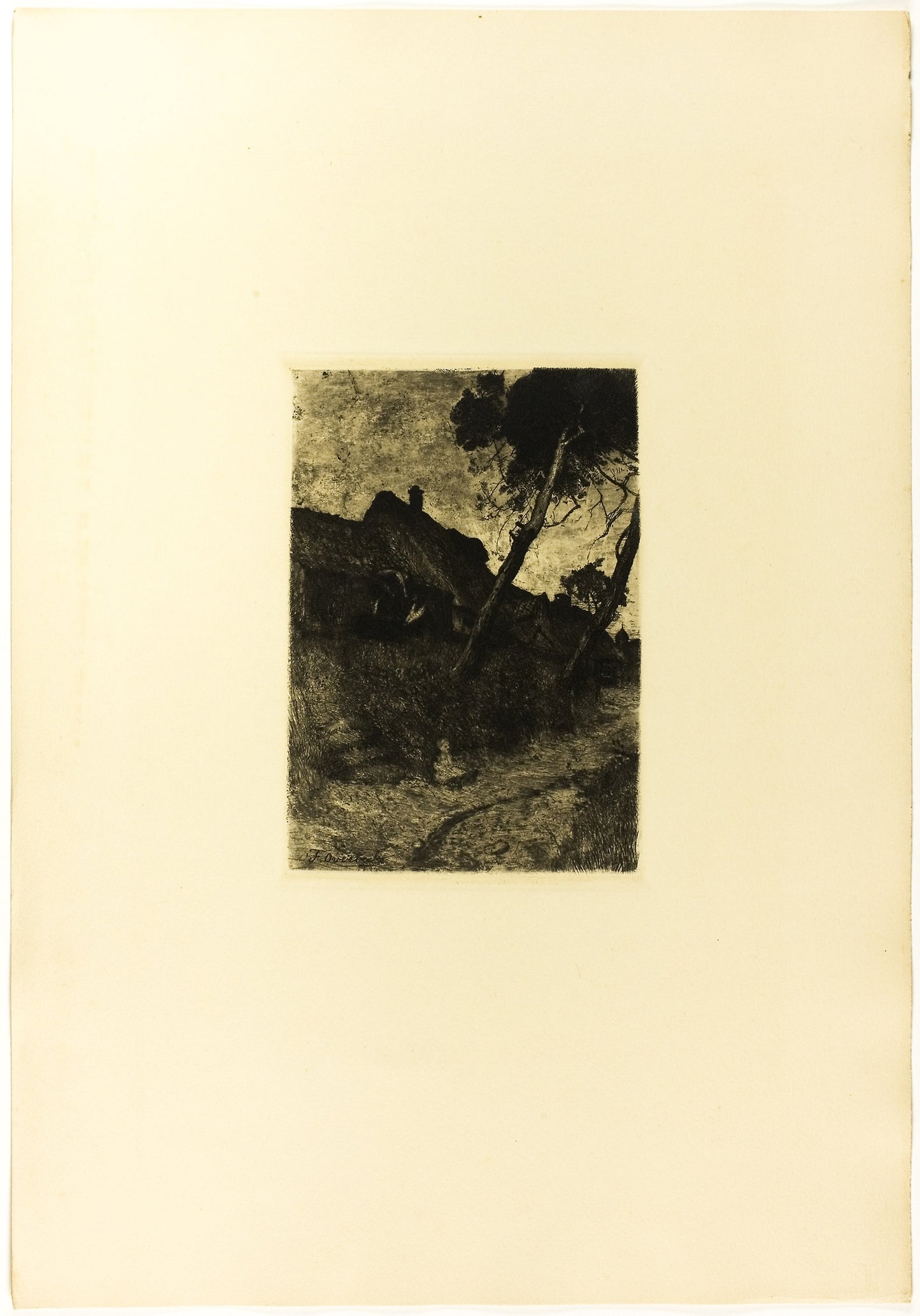 Blacksmith -  Fritz Overbeck,  Poster Print Wall Art