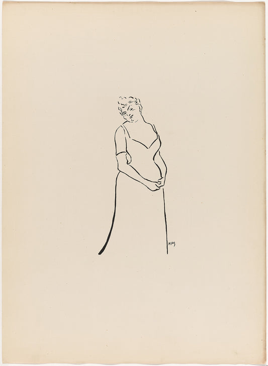Anna Thibaud, from Le Café-Concert: Henri-Gabriel Ibels (French, 1867-1936),16x12"(A3) Poster