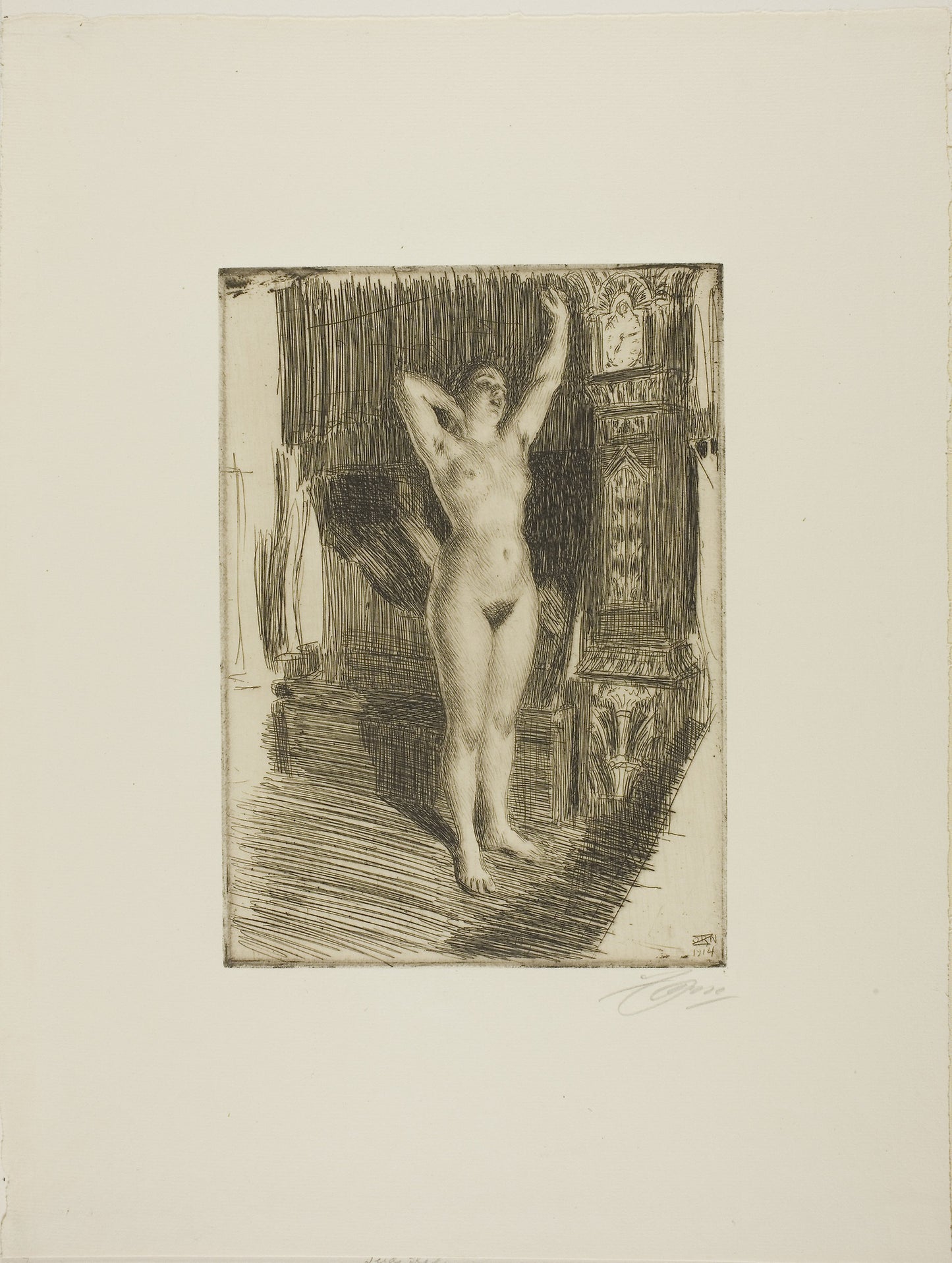 Early -  Anders Zorn,  Poster Print Wall Art