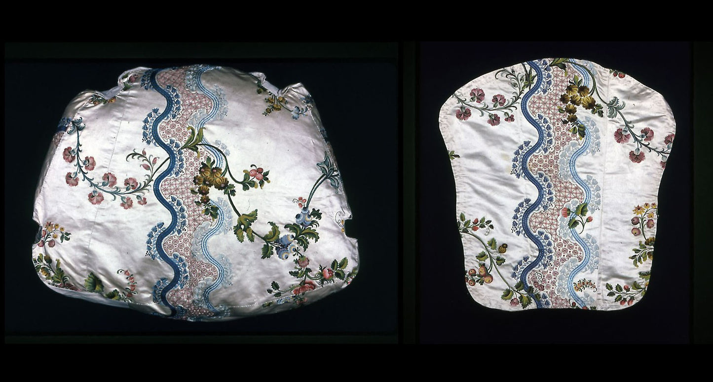 Chair Seat and Back Panel -  France or Italy, Turin,  Poster Print Wall Art