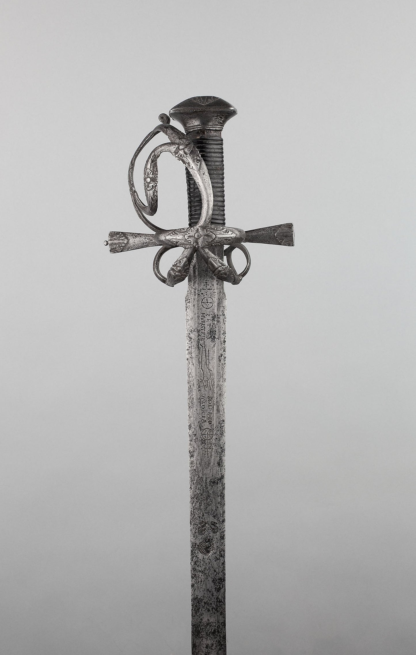 Broadsword -  Hilt -  German,  Poster Print Wall Art