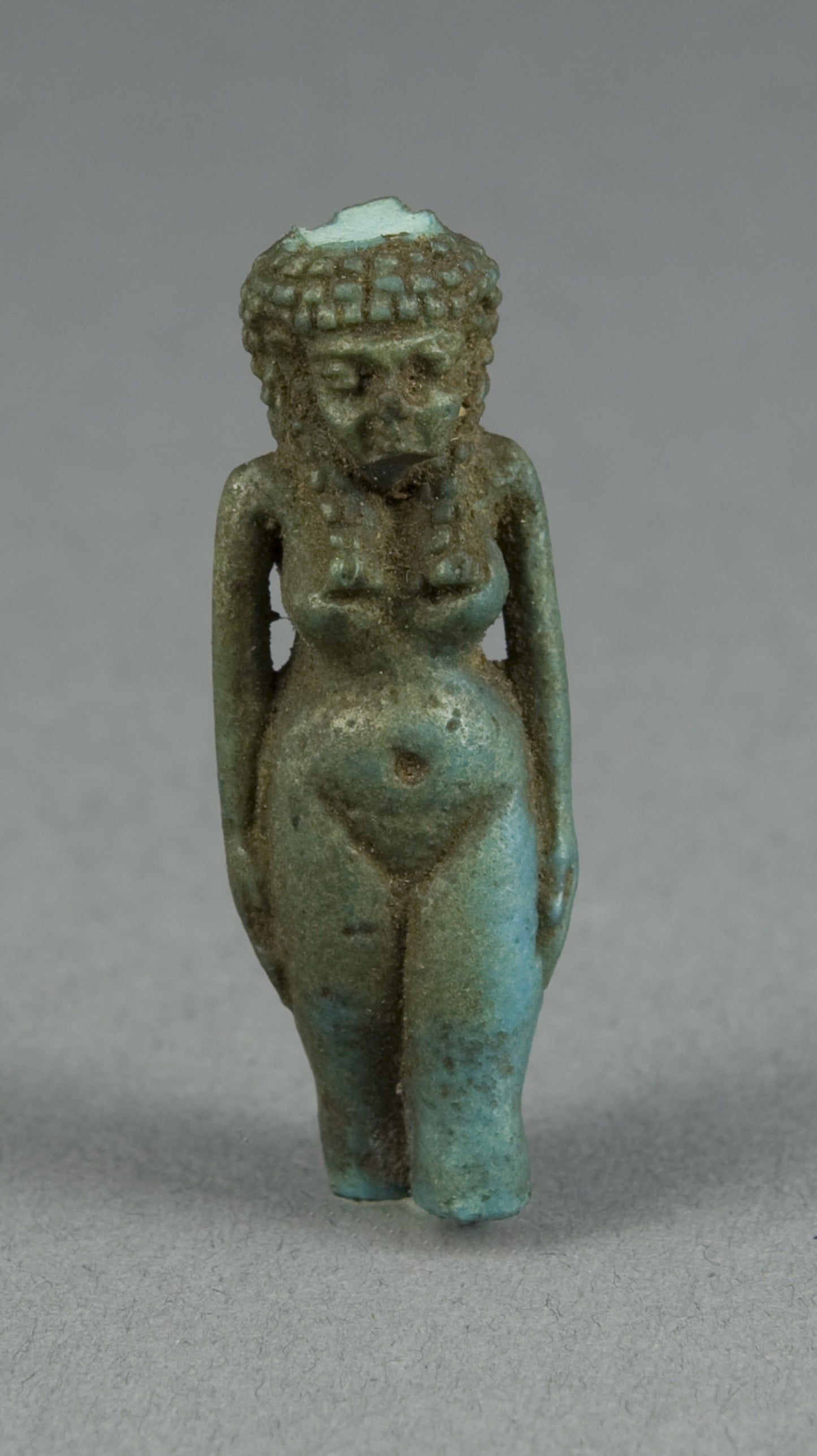 Amulet of an Unidentified Goddess (?) -  Egyptian,  Poster Print Wall Art