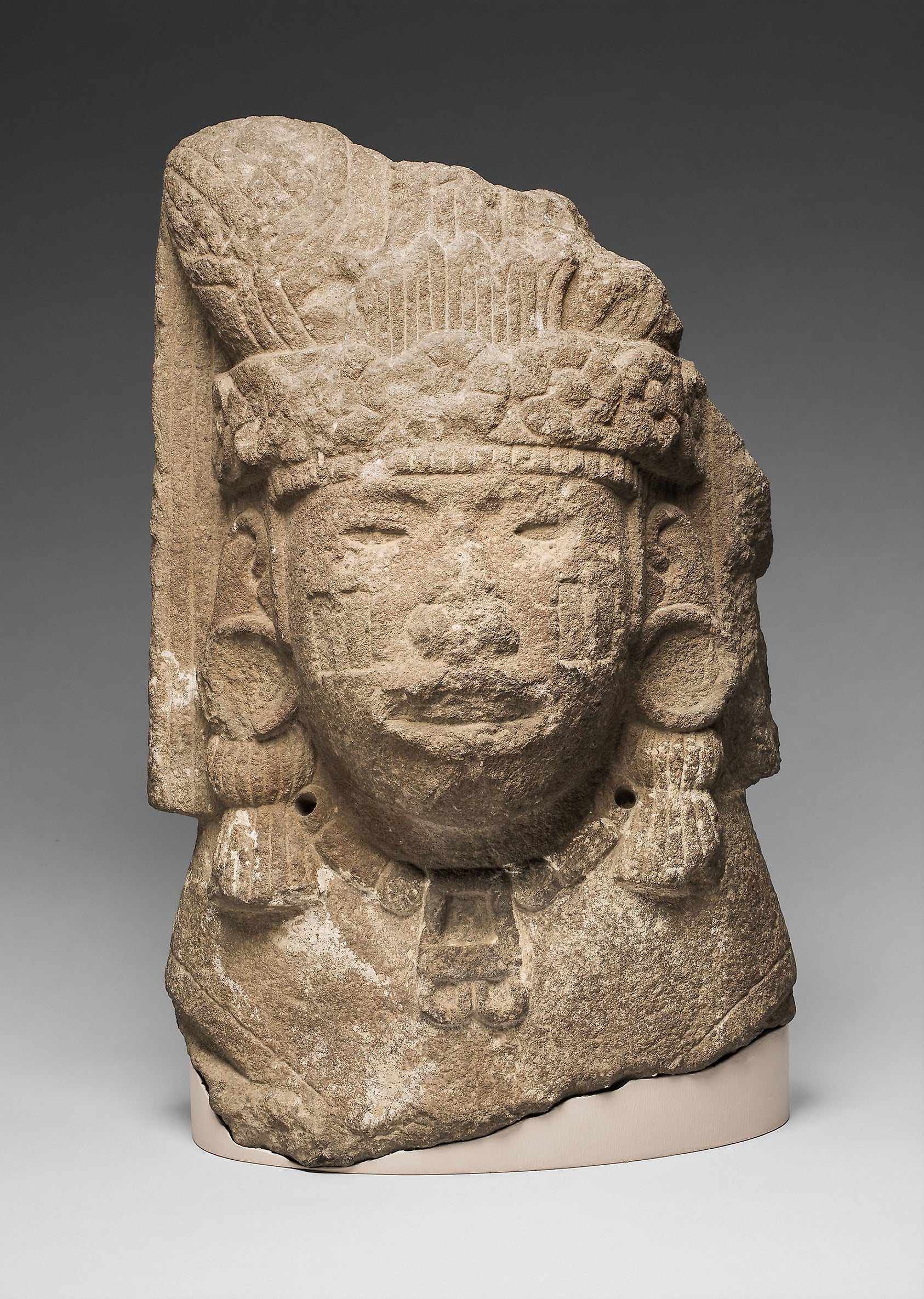 Head of Xilonen, the Goddess of Young Maize: Aztec (Mexica),16x12"(A3) Poster