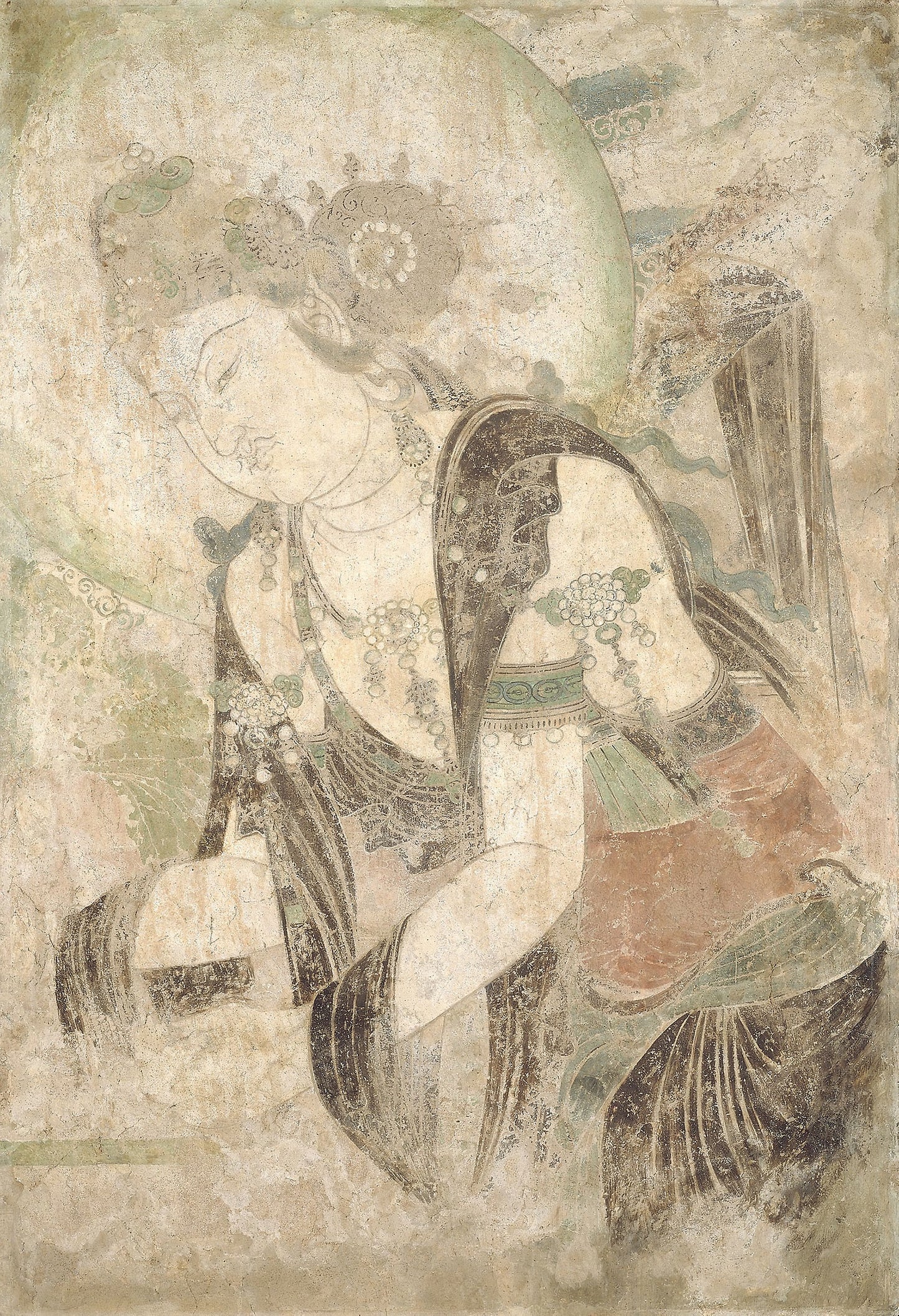 Bodhisattva -  China, probably from the Cisheng Si (Cisheng temple), Henan province,  Poster Print Wall Art