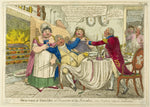 Beauties of Grease [altered to] Greece — or — Luxuries of the Kremlin. Vide Brighton Vagaries. A Kitchen Frolic.: Isaac Robert Cruikshank (English, 1789-1856),16x12"(A3) Poster