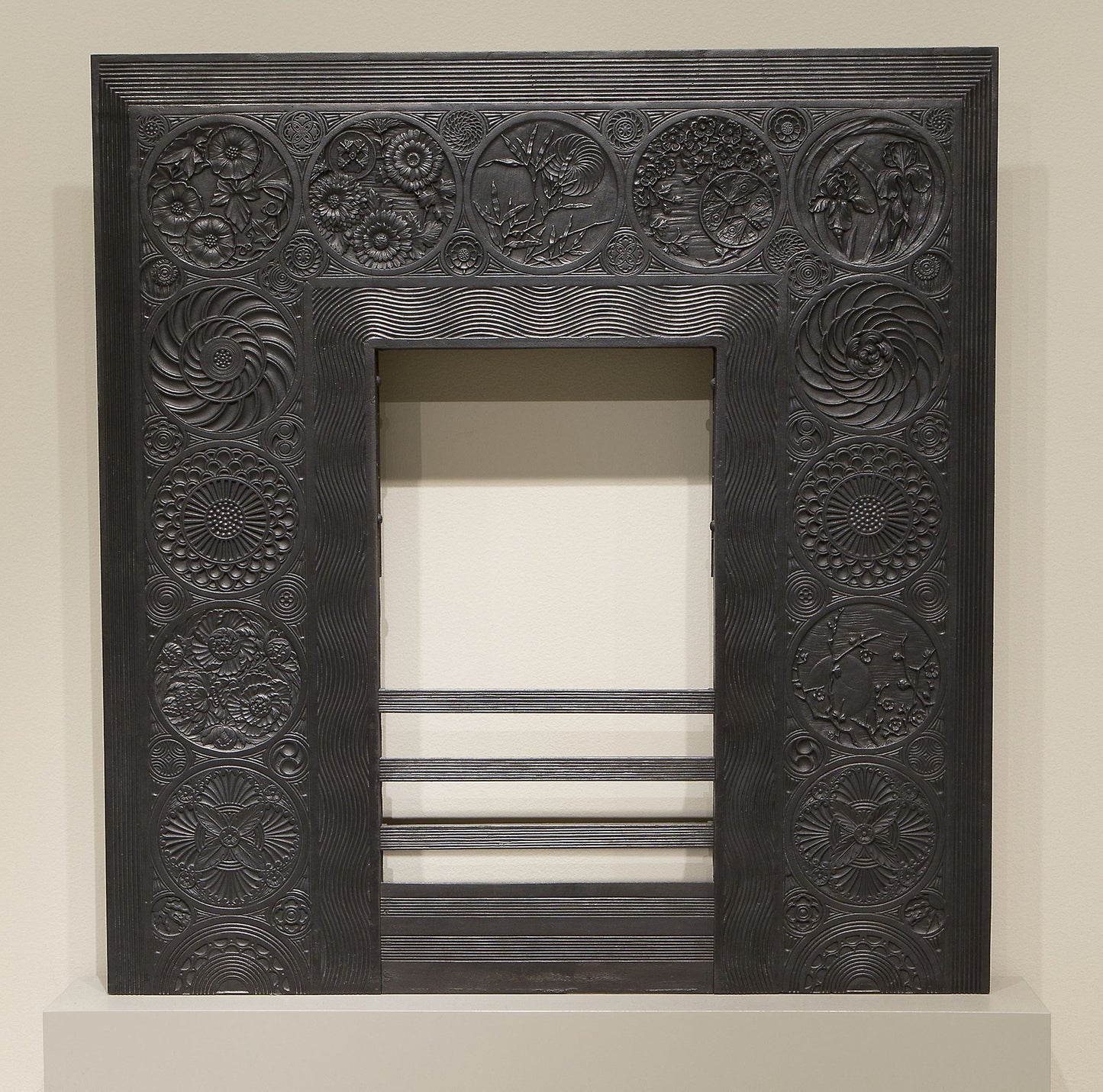 Fireplace Surround -  Designed -  Thomas Jeckyll (English, 1827-1881),  Poster Print Wall Art