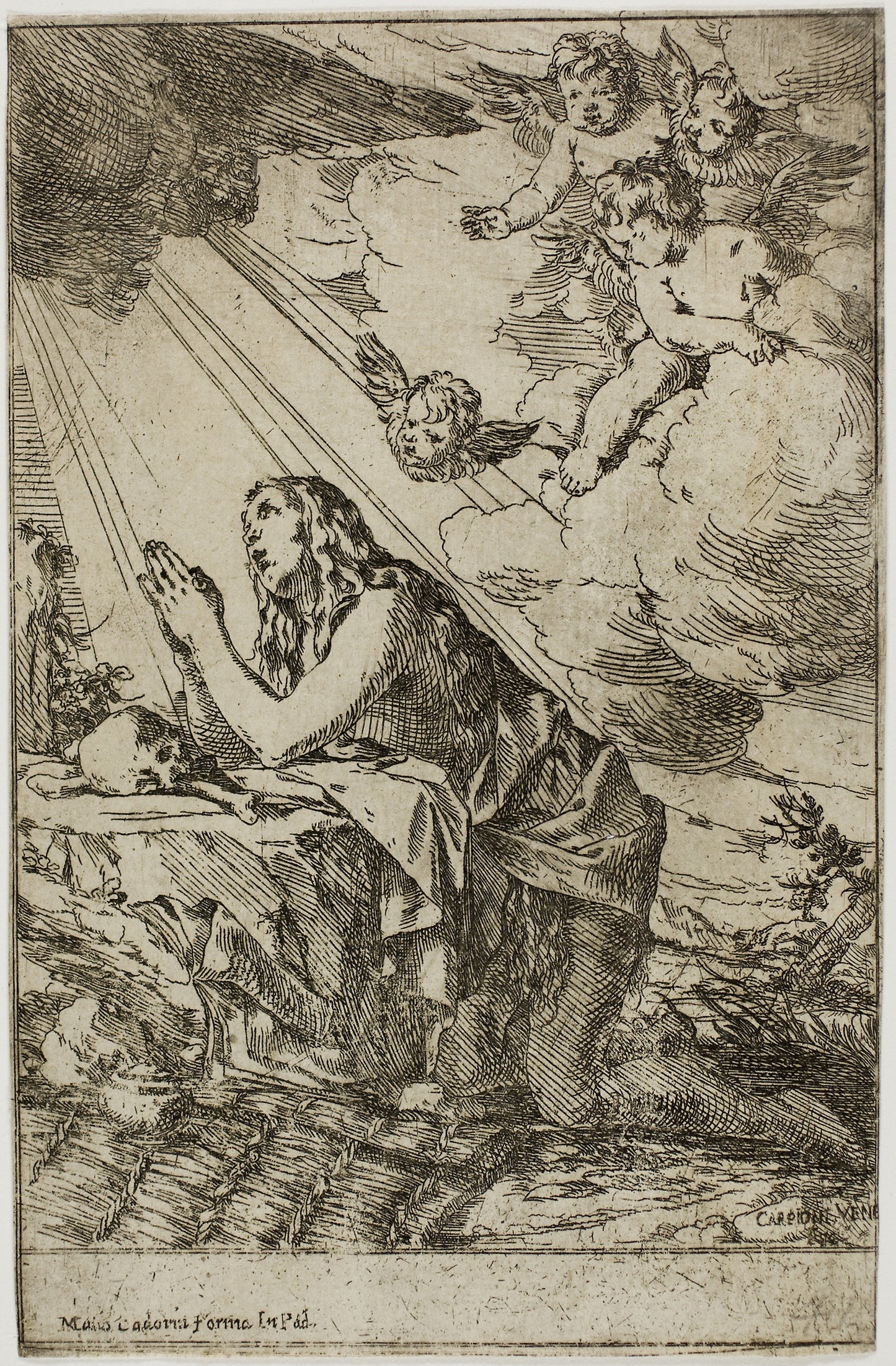 The Magdalen -  Giulio Carpioni,  Poster Print Wall Art