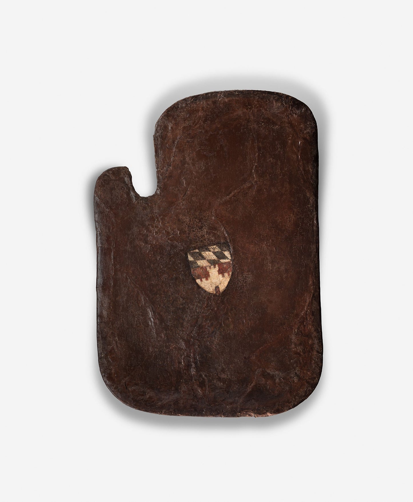 Jousting Shield (Stecktarge) with the Coat of Arms of the City of Deggendorf -  South German; Bavaria,  Poster Print Wall Art