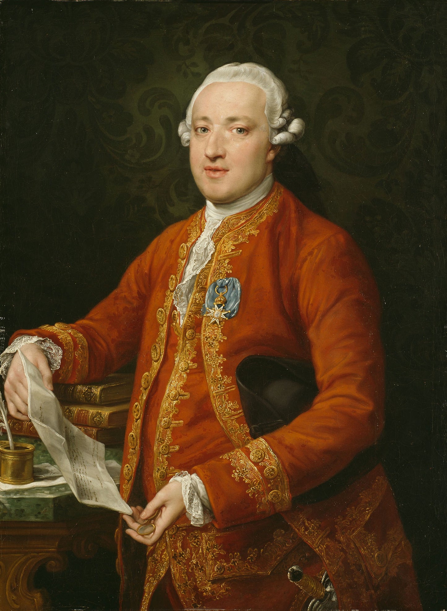 Don José Moñino y Redondo, Conde de Floridablanca -  Pompeo Girolamo Batoni,  Poster Print Wall Art