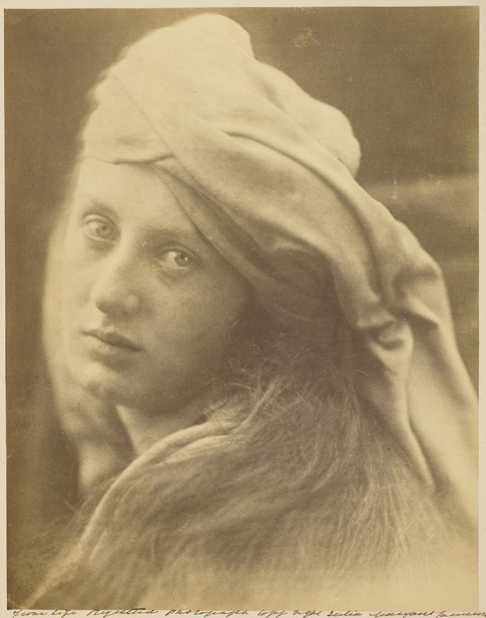 A Study of the Beatrice Cenci: Julia Margaret Cameron,16x12