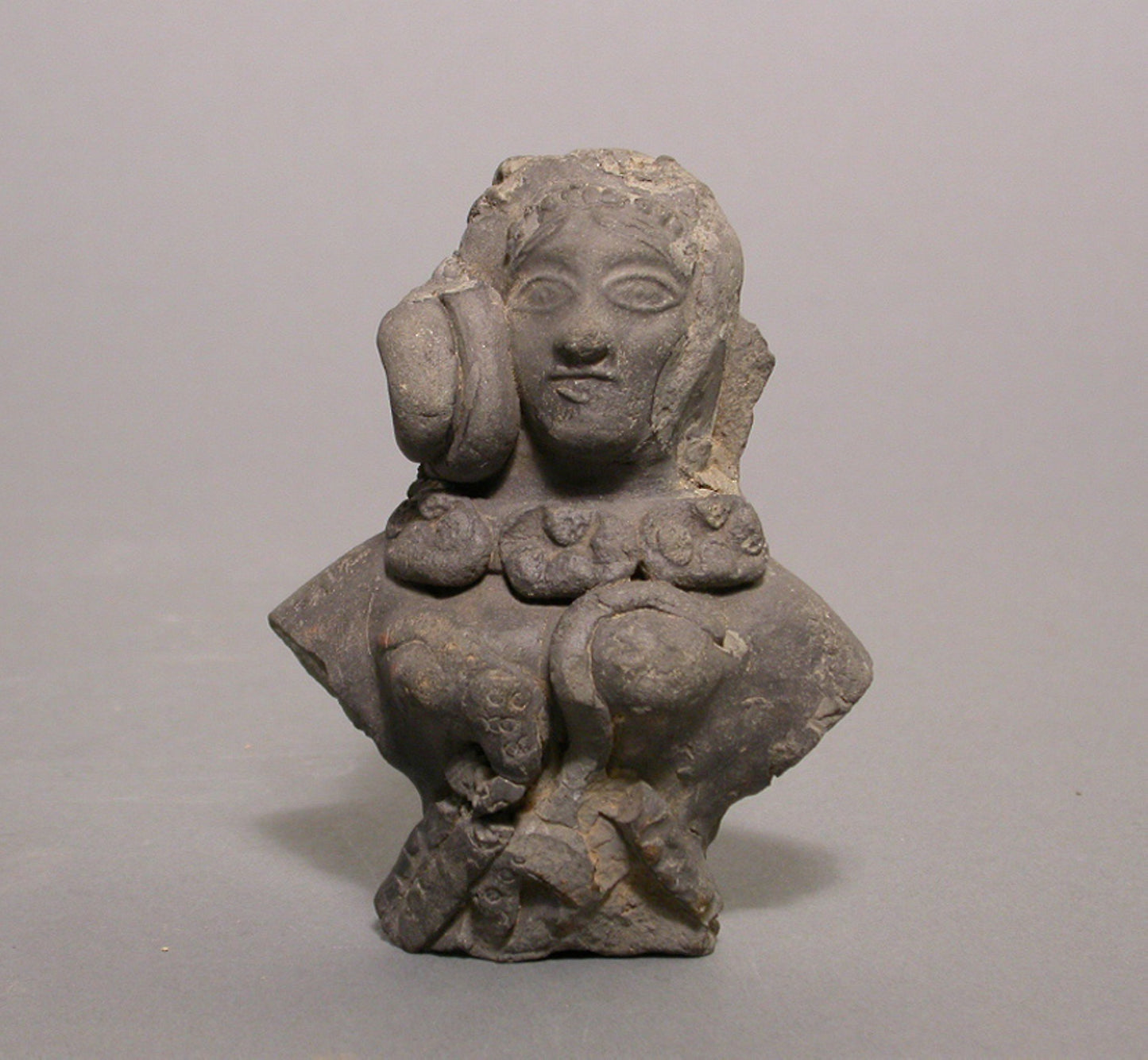 Torso of a Female Figurine -  India,  Poster Print Wall Art