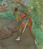 Harlequin: Edgar Degas,16x12"(A3) Poster