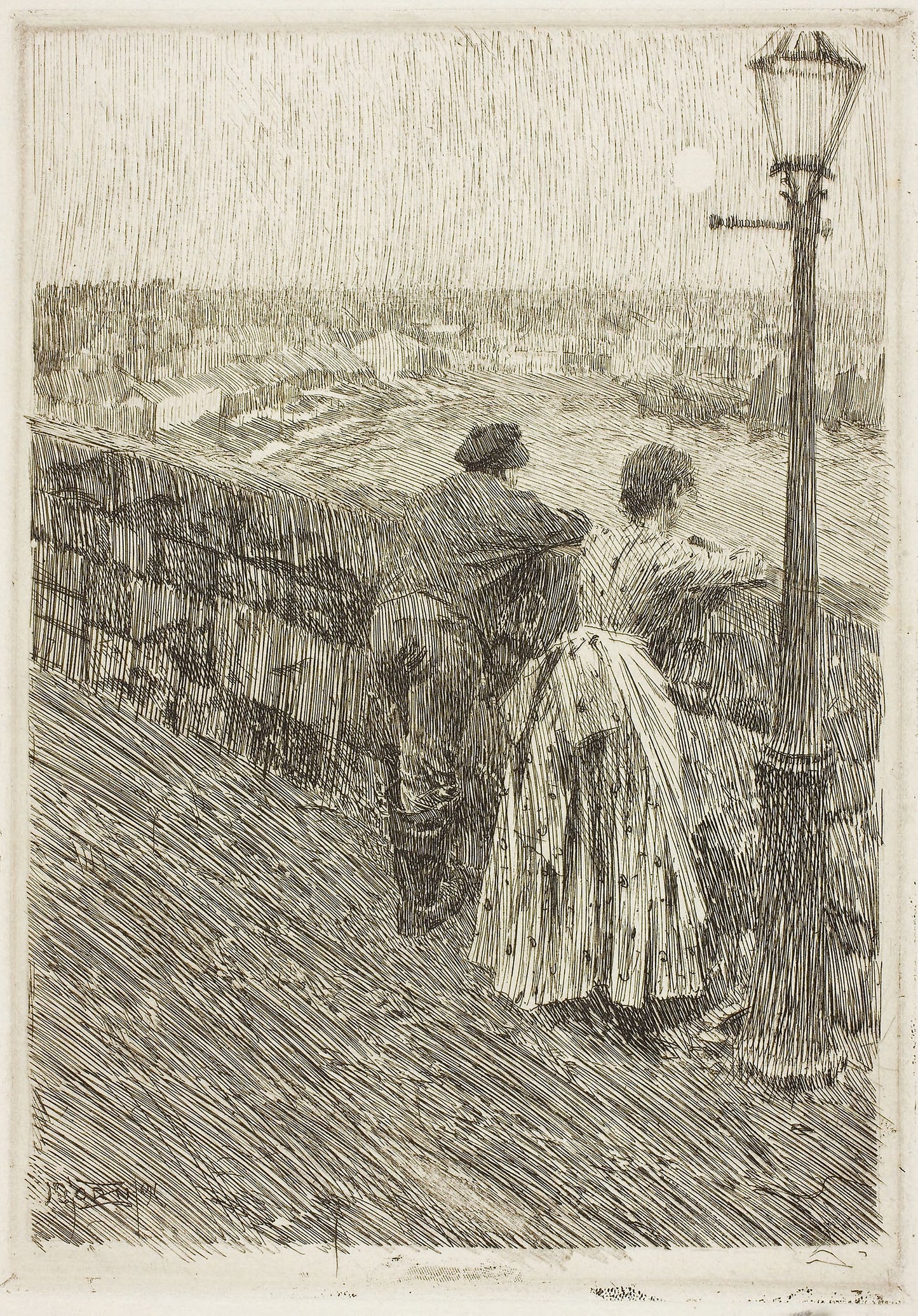Fisherman at Saint Ives -  Anders Zorn,  Poster Print Wall Art