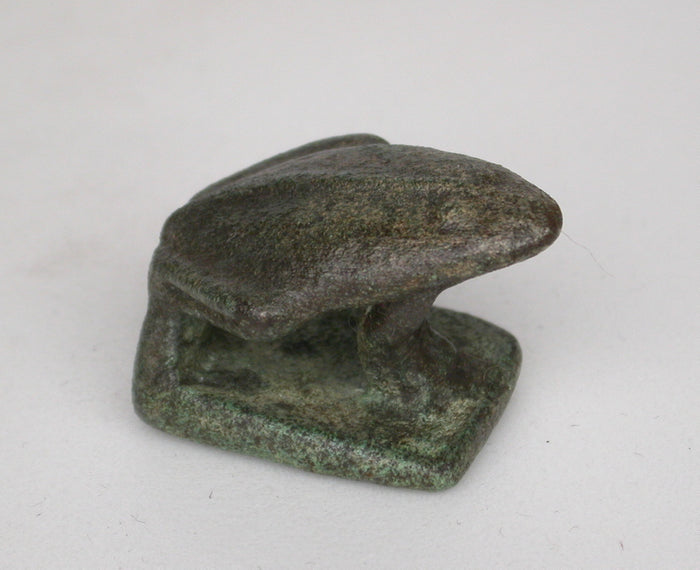 Amulet of a Frog: Egyptian,16x12