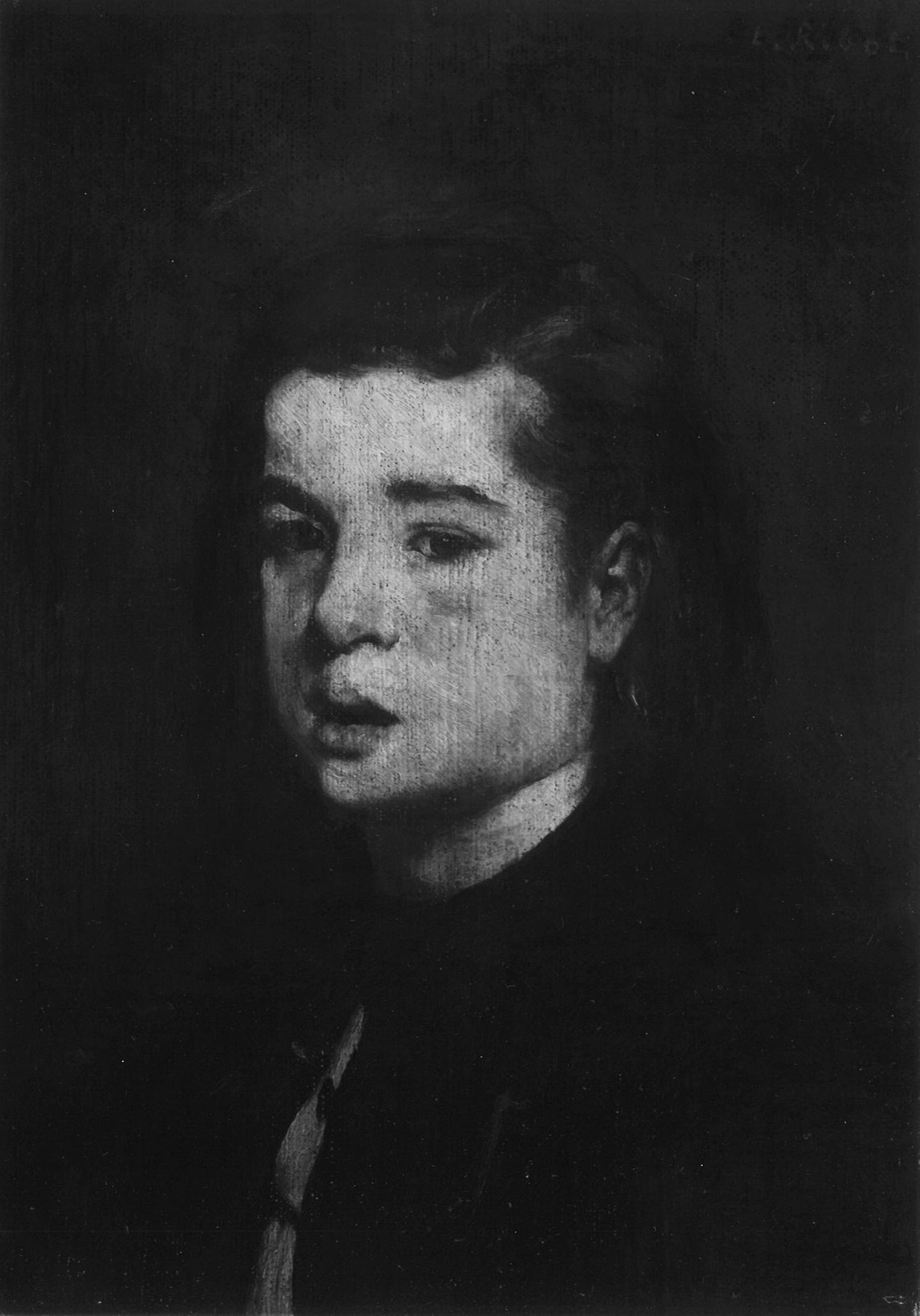 The Artist's Daughter -  Théodule (Augustin) Ribot,  Poster Print Wall Art