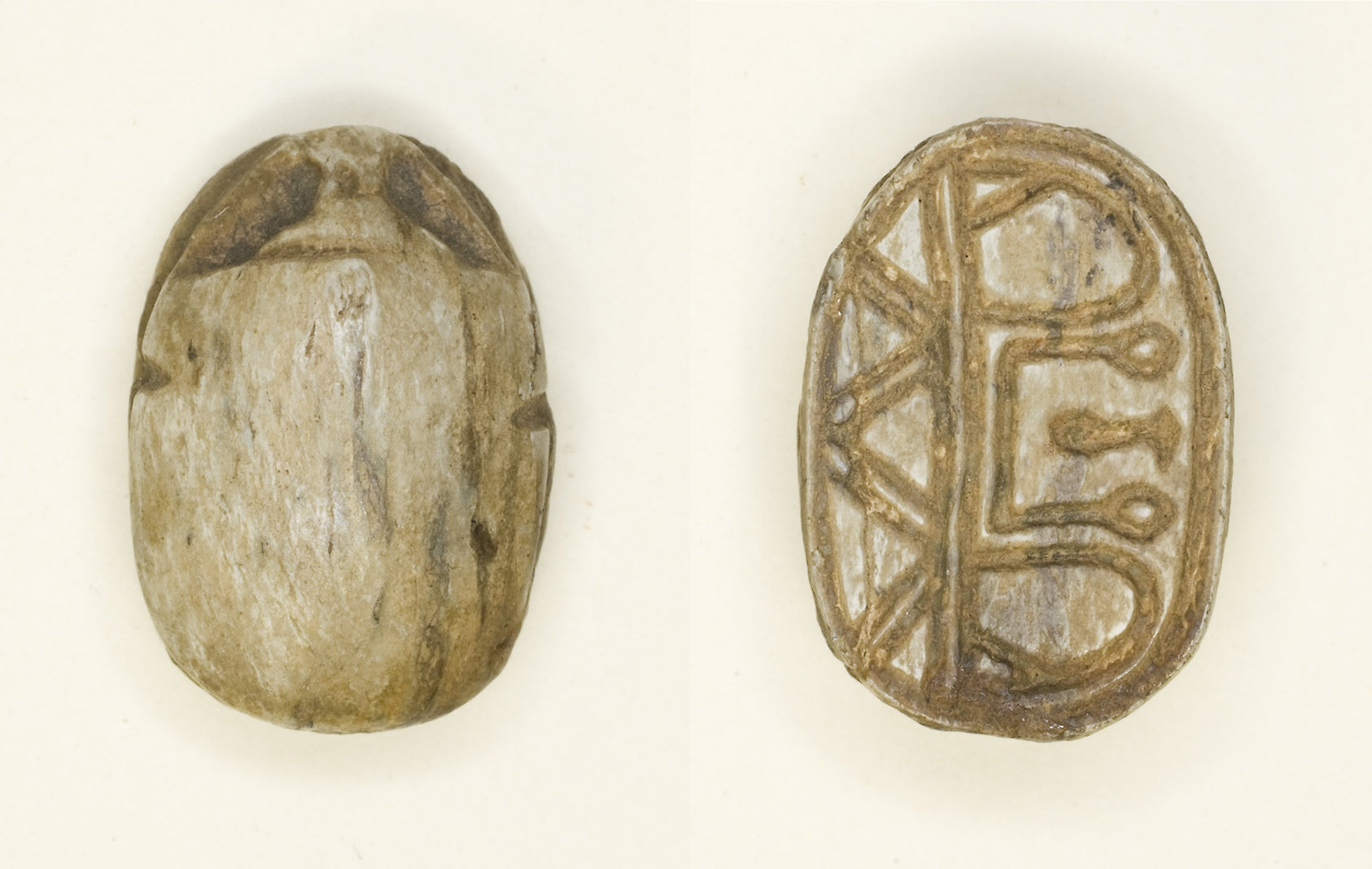 Scarab: Floral Motifs, Hieroglyphs, and Geometric Designs: Egyptian,16x12"(A3) Poster