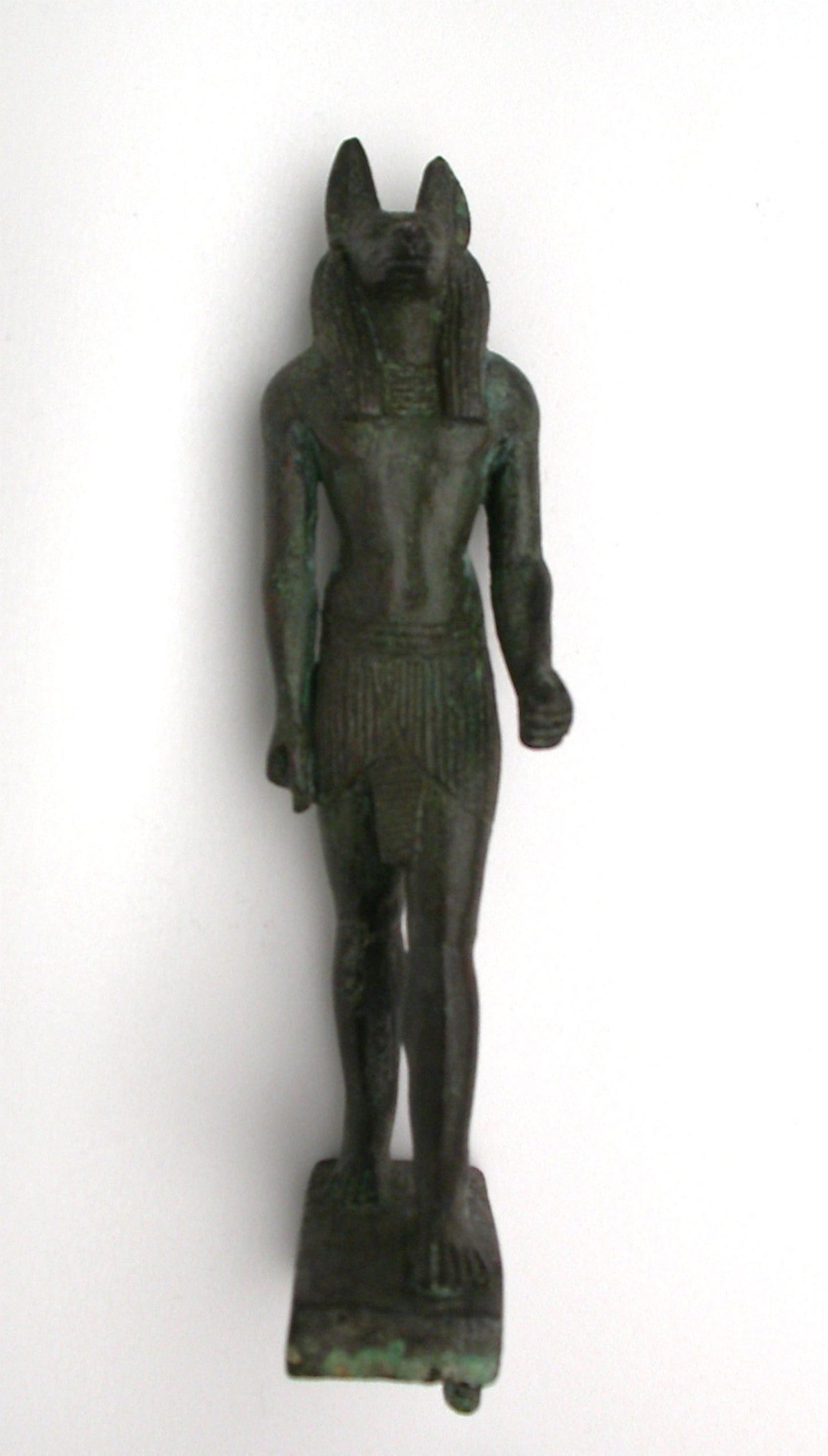Statuette of the God Anubis -  Egyptian,  Poster Print Wall Art