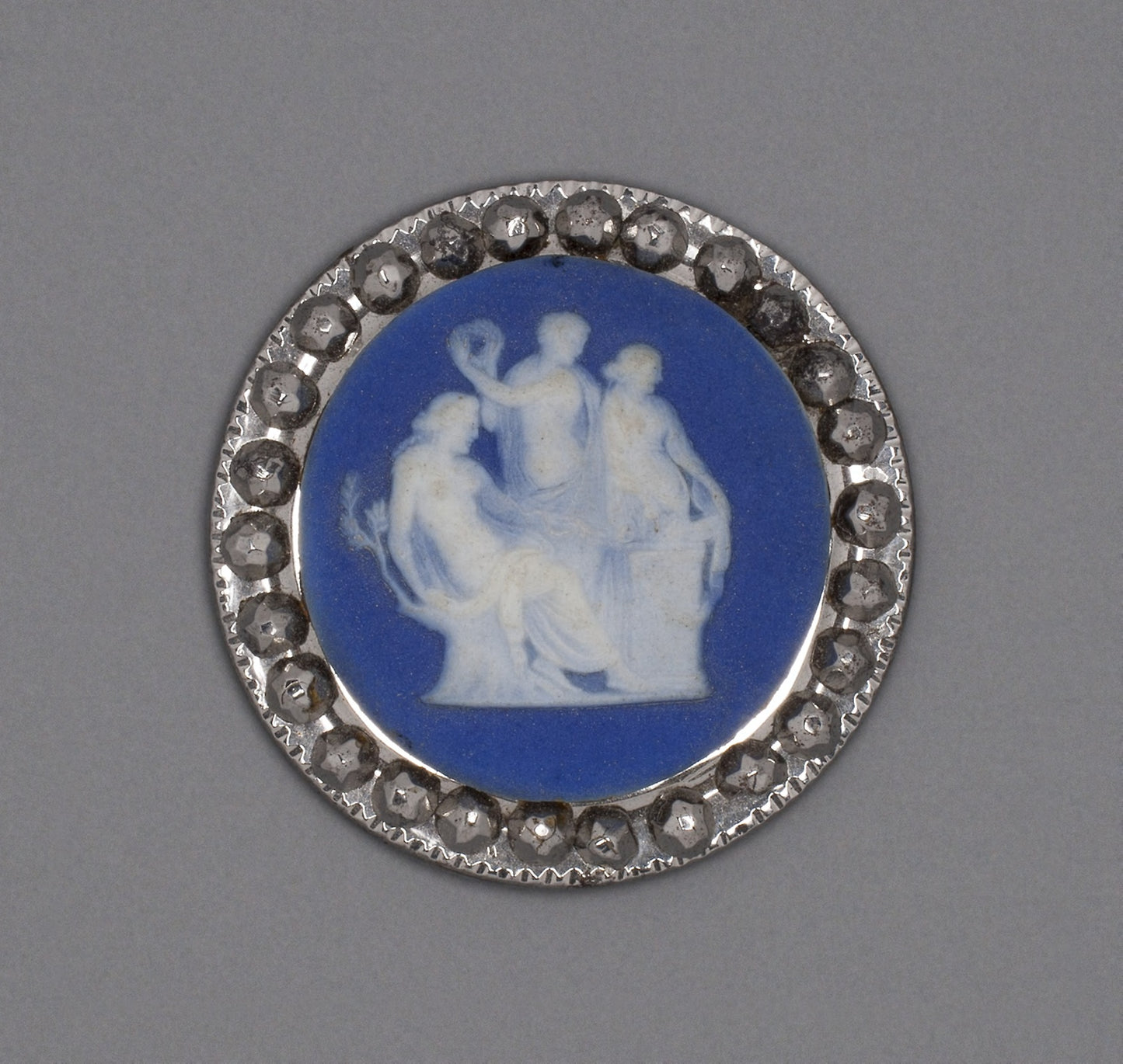 Button with Sacrifice to Hygieia -  Wedgwood Manufactory,  Poster Print Wall Art