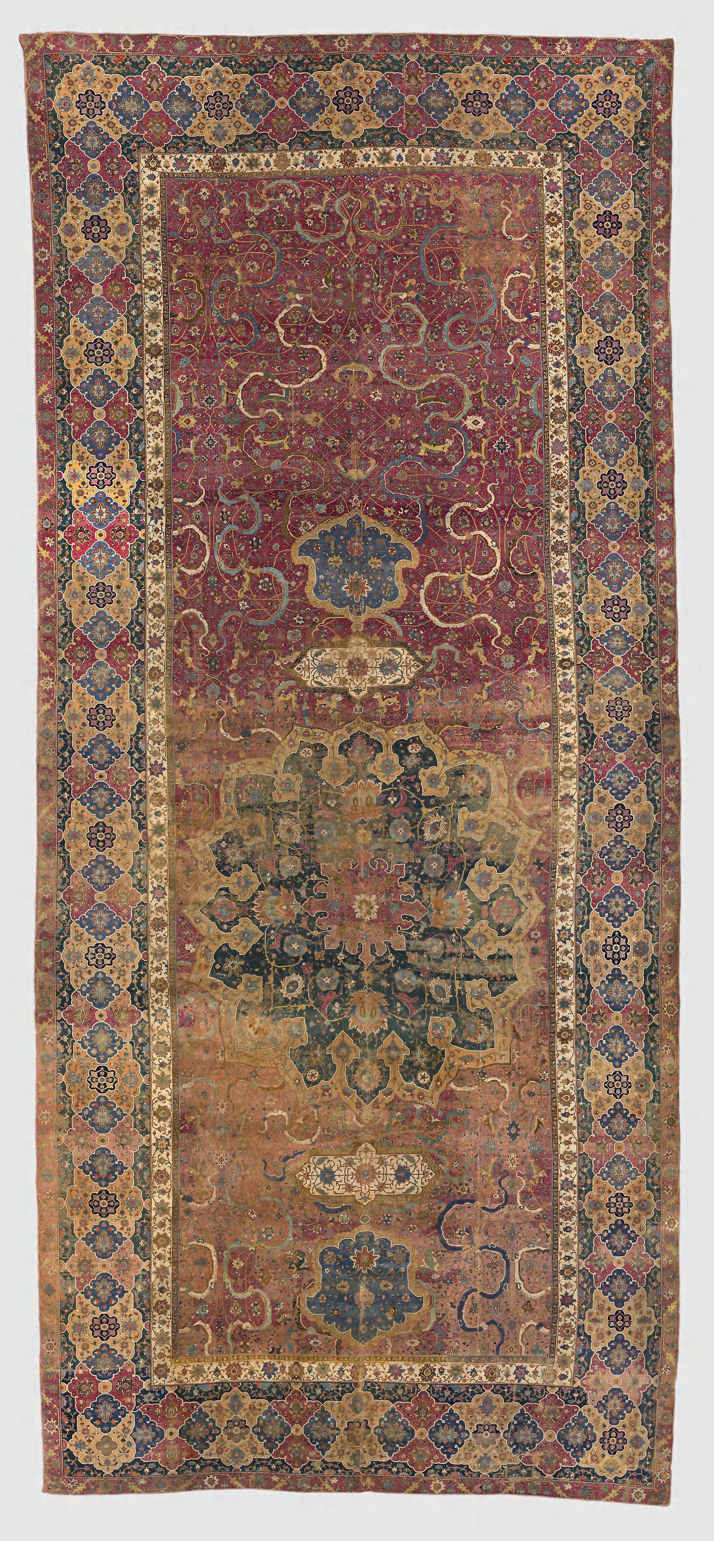 Carpet -  Persia, Tabriz,  Poster Print Wall Art