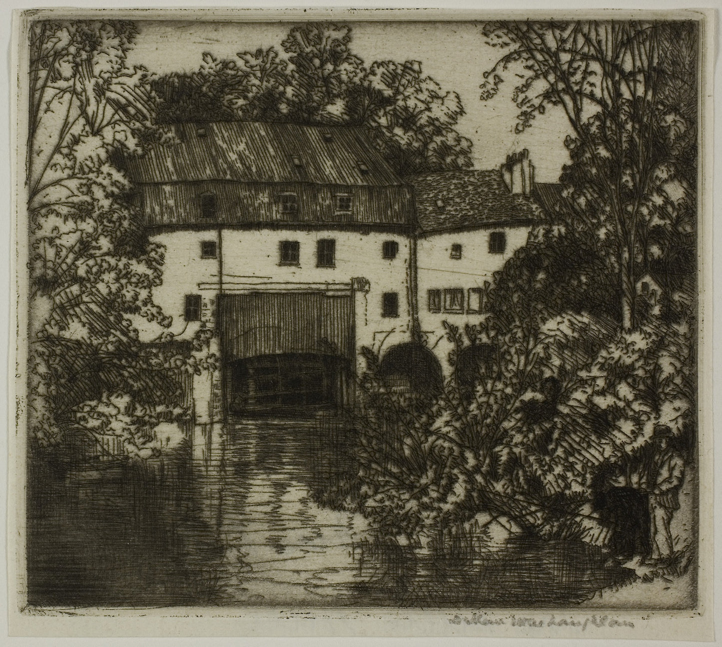 Moulin St. Maurice -  Donald Shaw MacLaughlan,  Poster Print Wall Art