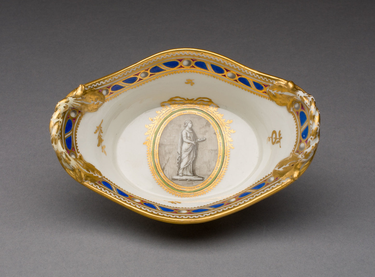 Sugar Basket (part of a Coffee Service) -  Vienna State Porcelain Manufactory,  Poster Print Wall Art