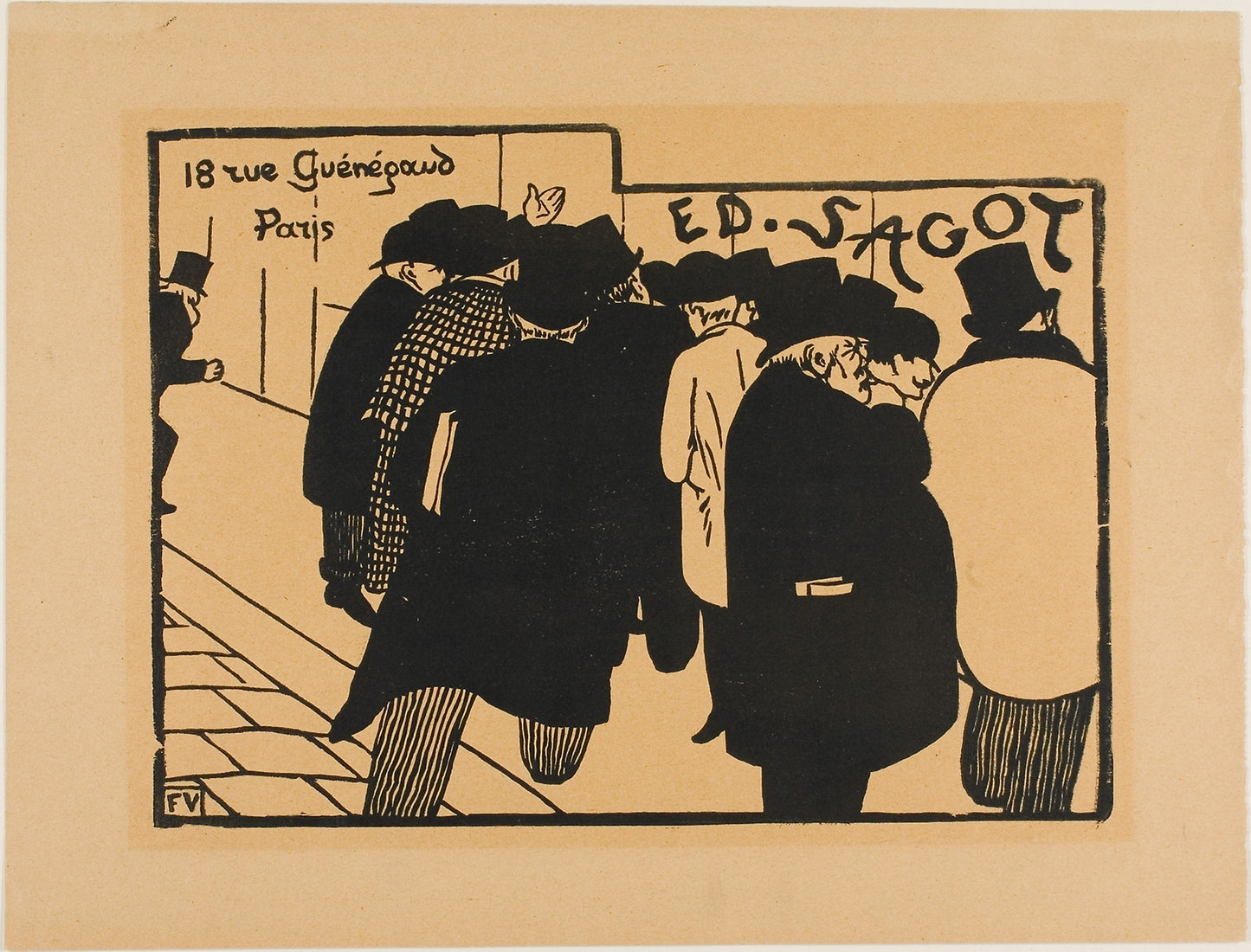 Print Fanciers -  Félix Edouard Vallotton,  Poster Print Wall Art