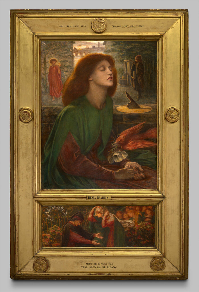 Beata Beatrix by  Dante Gabriel Rossetti, 23x16