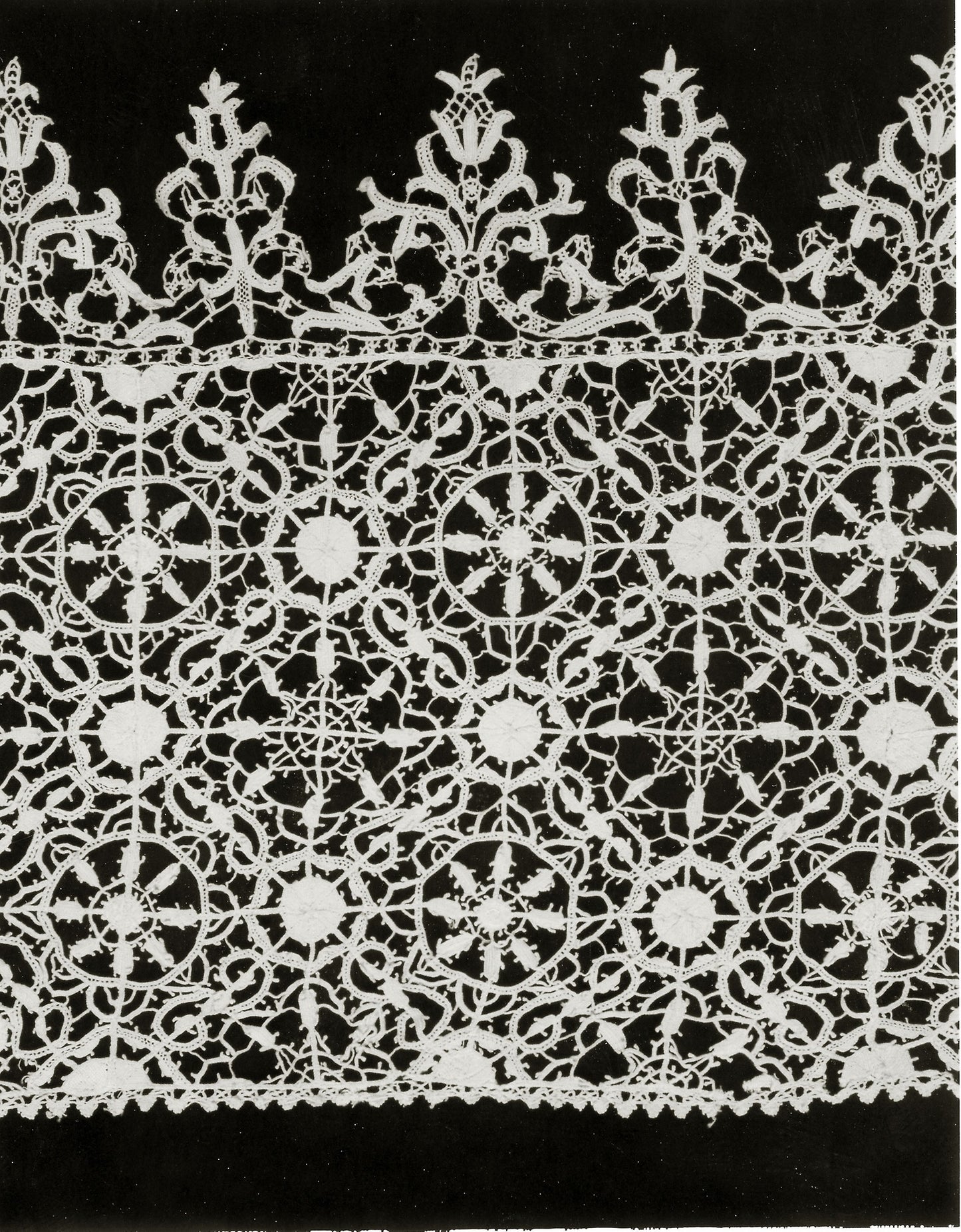 Border (From a Table Cover) -  Italy,  Poster Print Wall Art