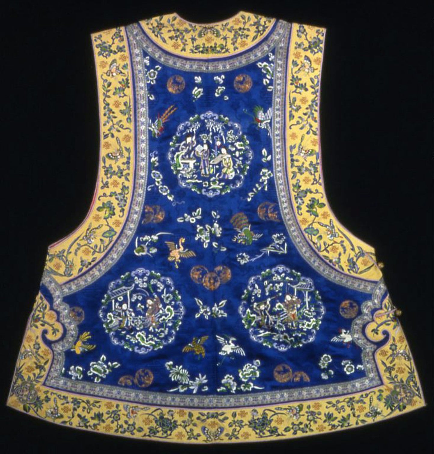 Woman's Majia (Semiformal or Informal Domestic Vest) -  Manchu,  Poster Print Wall Art
