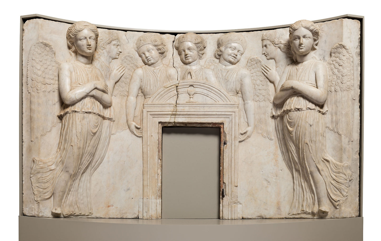 Upper Part of a Tabernacle for the Holy Sacrament -  Isaia da Pisa,  Poster Print Wall Art