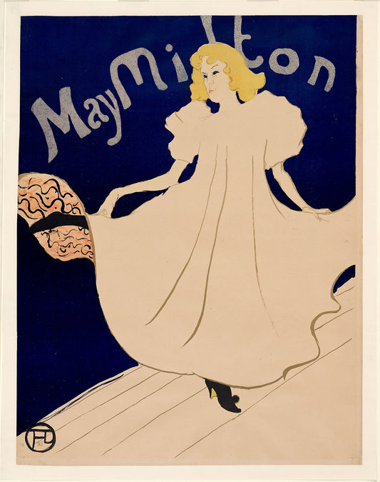 May Milton: Henri de Toulouse-Lautrec,16x12"(A3) Poster