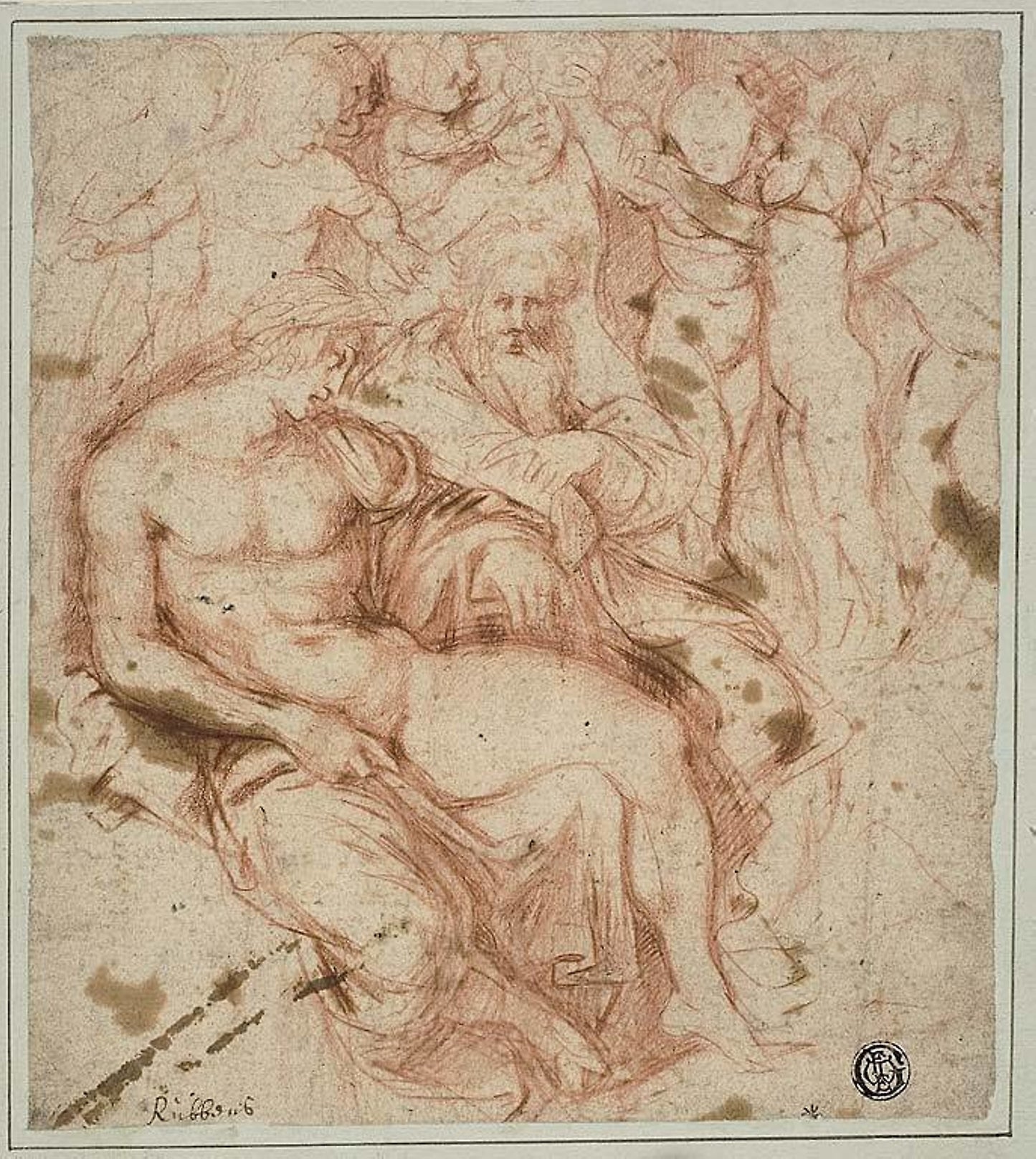Mythological Subject -  Attributed to Jacques Bellange,  Poster Print Wall Art