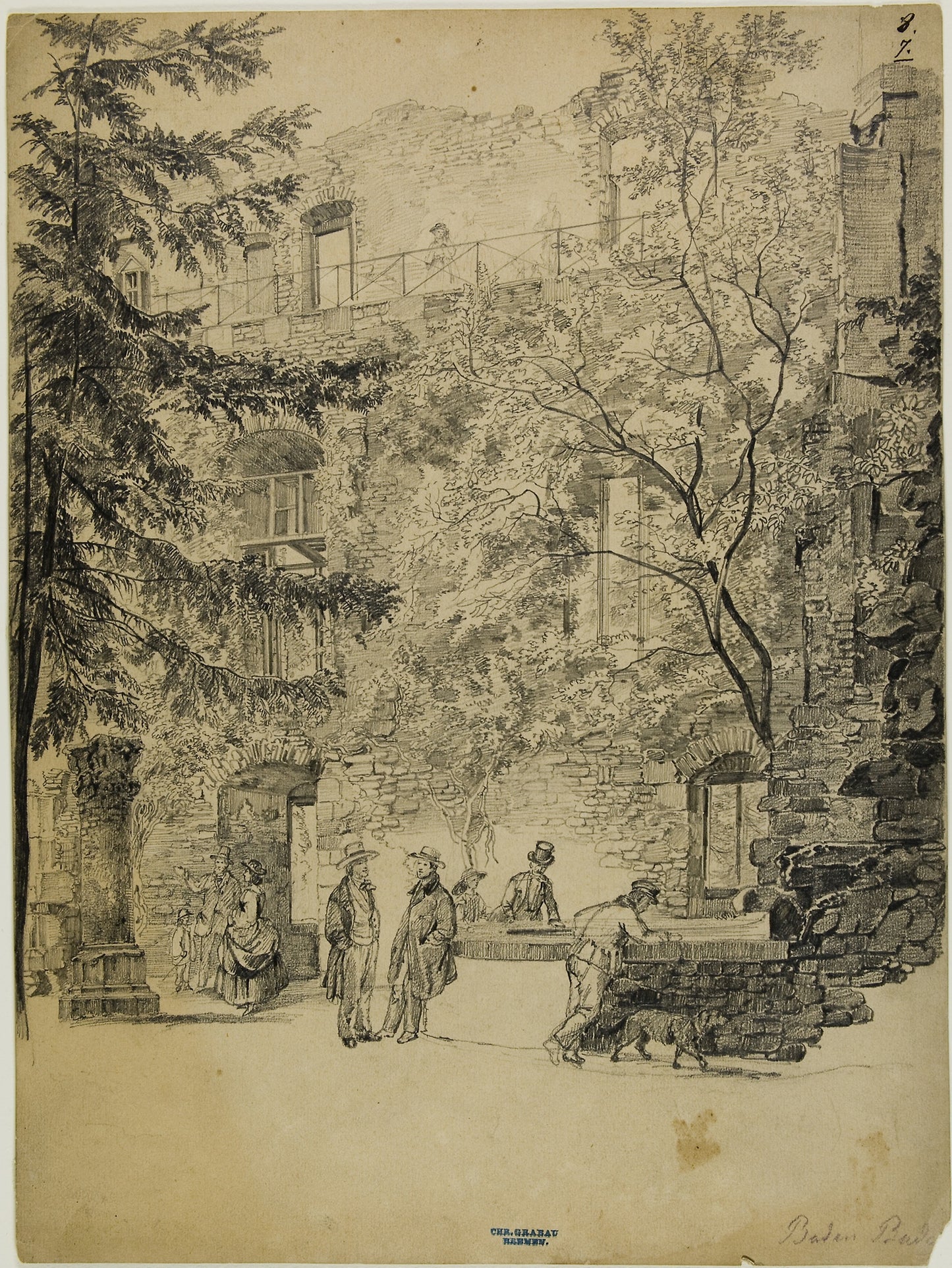 Baden-Baden -  Christian Grabau,  Poster Print Wall Art