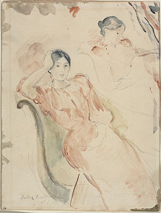Jeanne Pontillon: Berthe Morisot,16x12"(A3) Poster