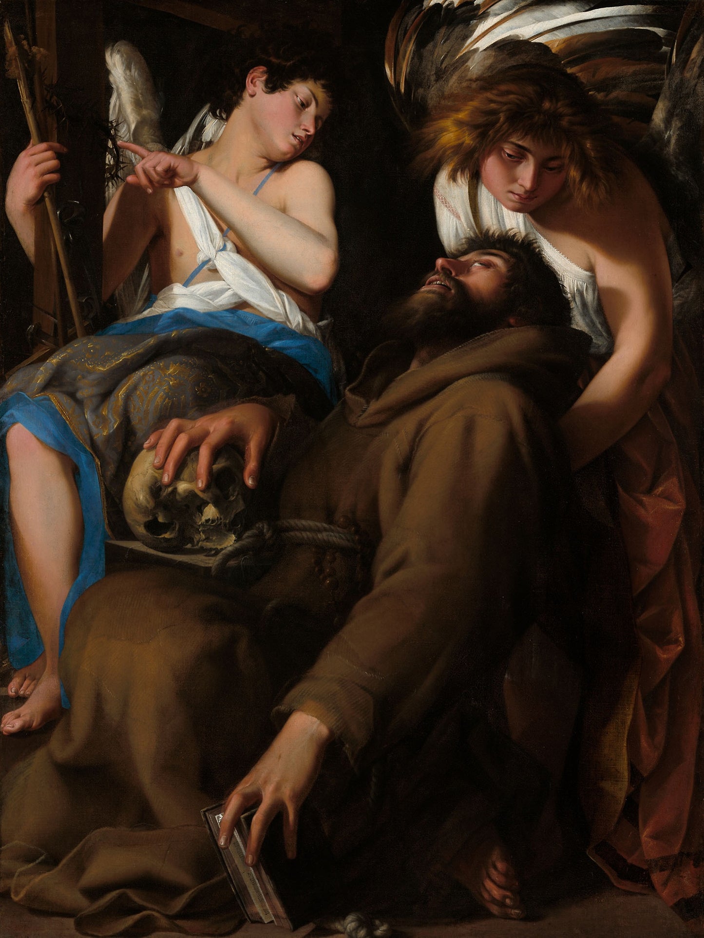 The Ecstasy of Saint Francis -  Giovanni Baglione,  Poster Print Wall Art