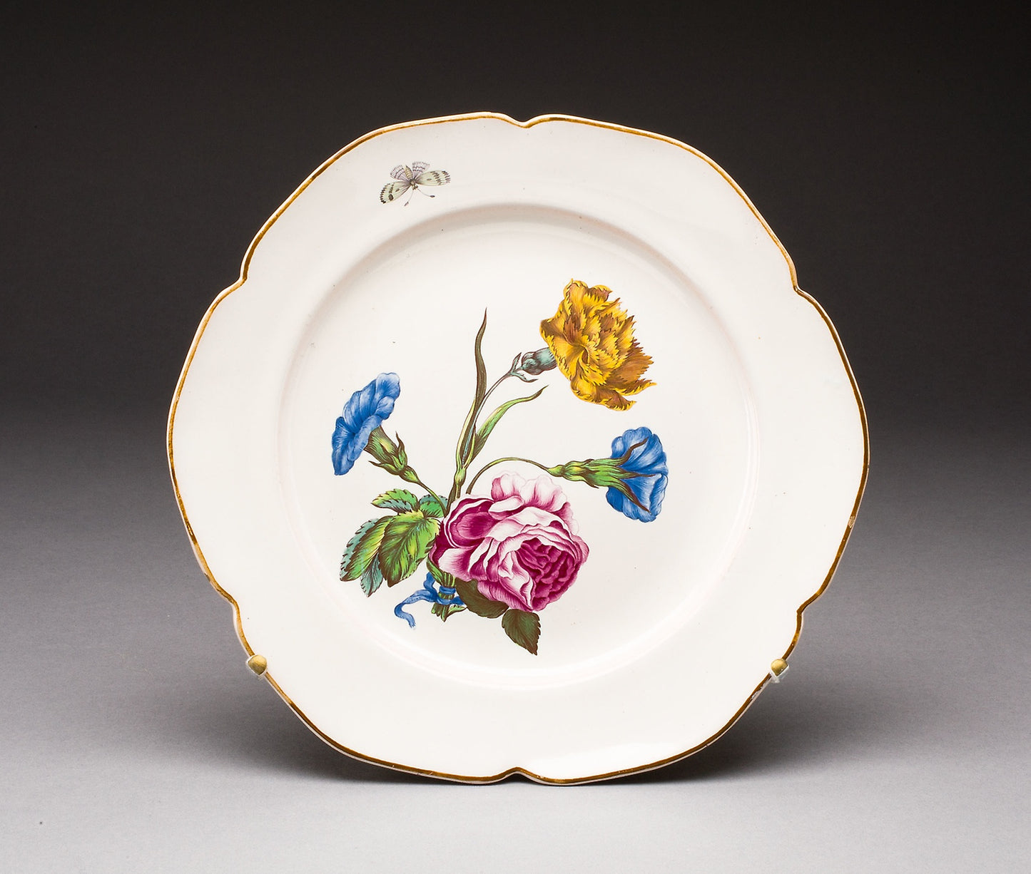 Plate -  Strasbourg Pottery Factory,  Poster Print Wall Art