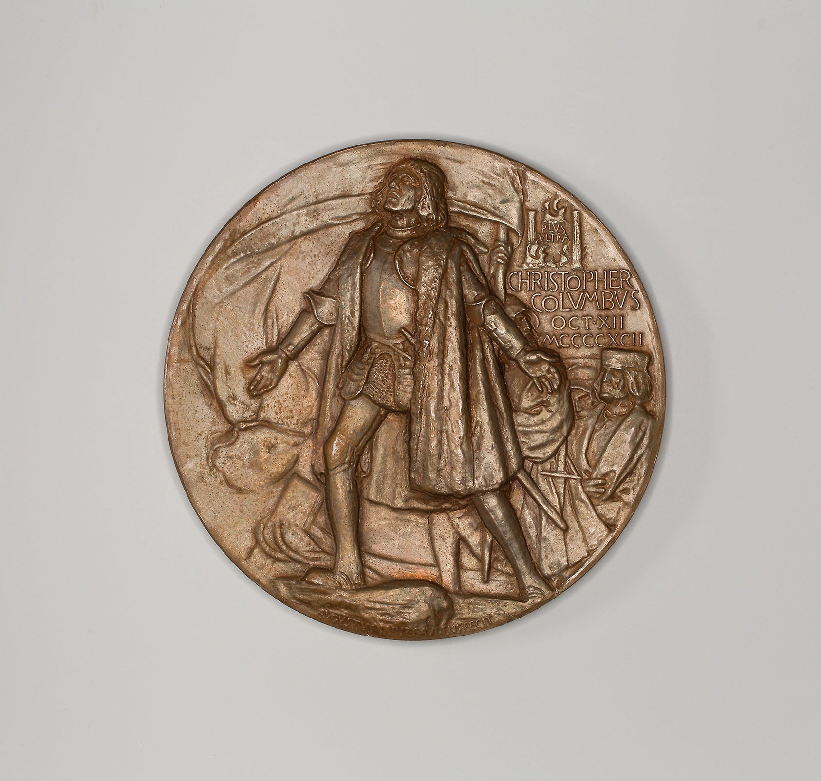 World's Columbian Exposition Commemorative Medal: Augustus Saint-Gaudens (obverse),16x12"(A3) Poster