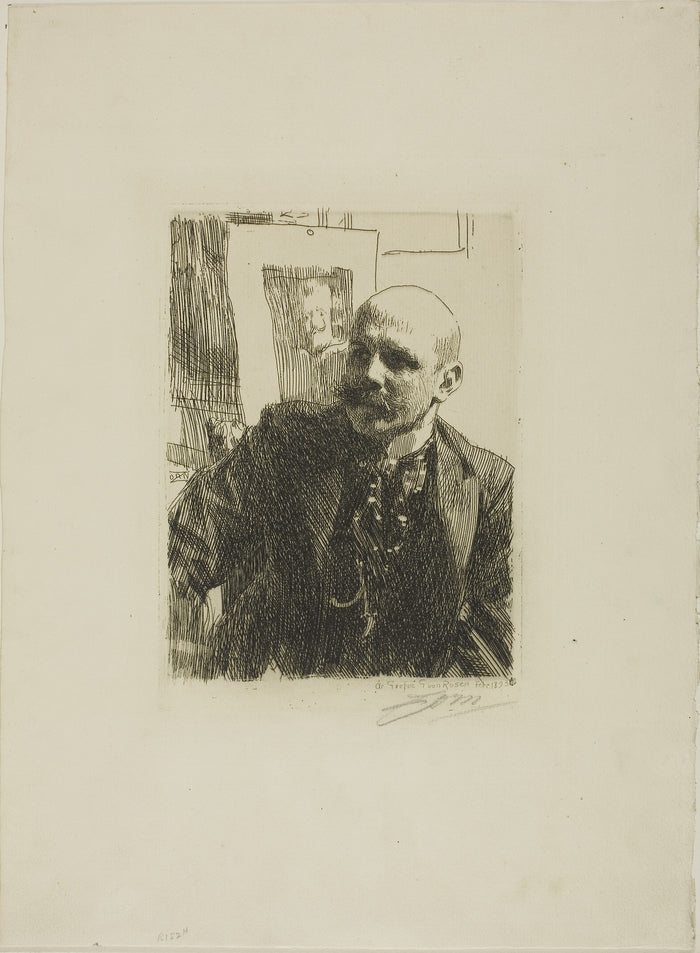 Georg von Rosen: Anders Zorn,16x12