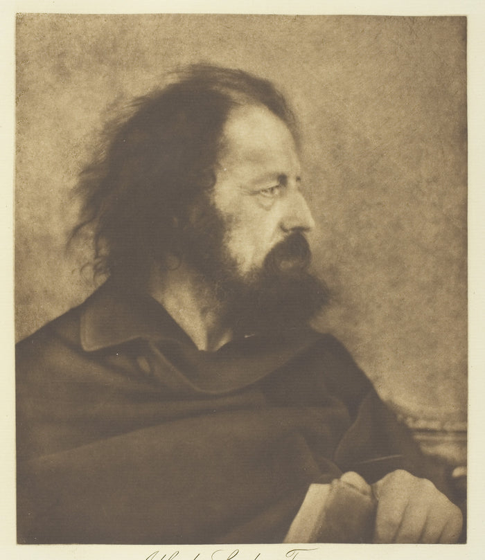 Alfred, Lord Tennyson (Dirty Monk): Julia Margaret Cameron,16x12