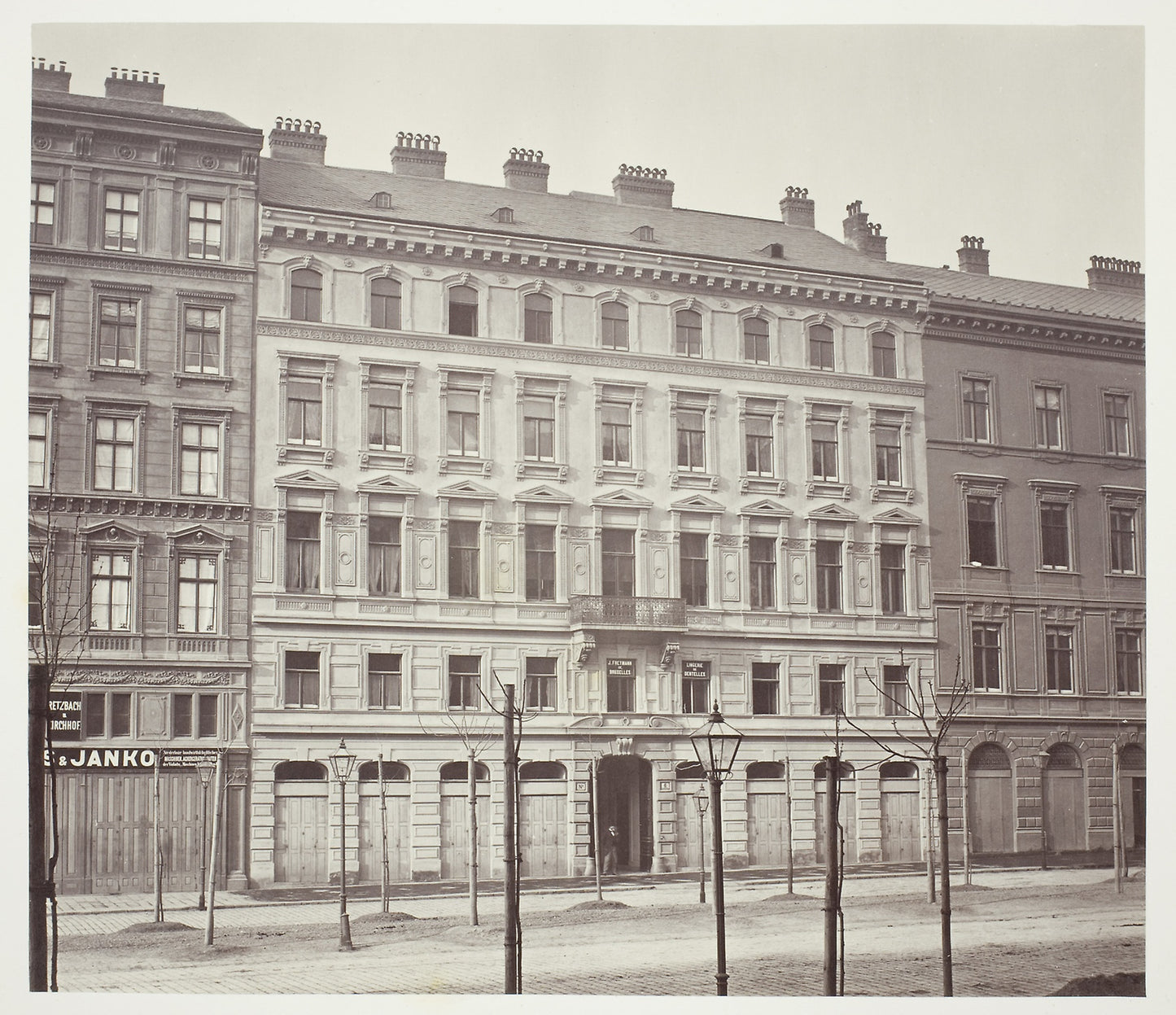 Kärnthner-Ring No. 6, Wohnhaus des Herrn A. J. H. Kann -  Artist unknown ,  Poster Print Wall Art