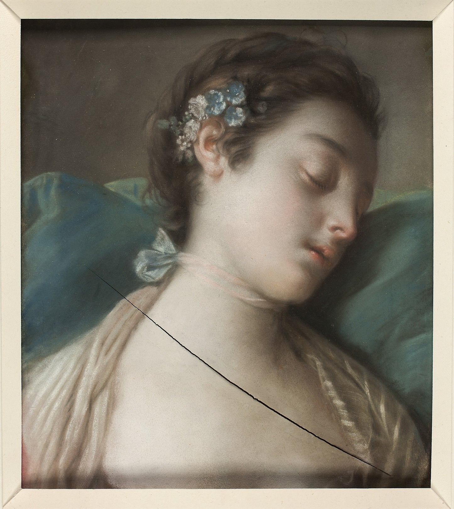 Sleeping Girl -  Pietro Antonio Rotari,  Poster Print Wall Art